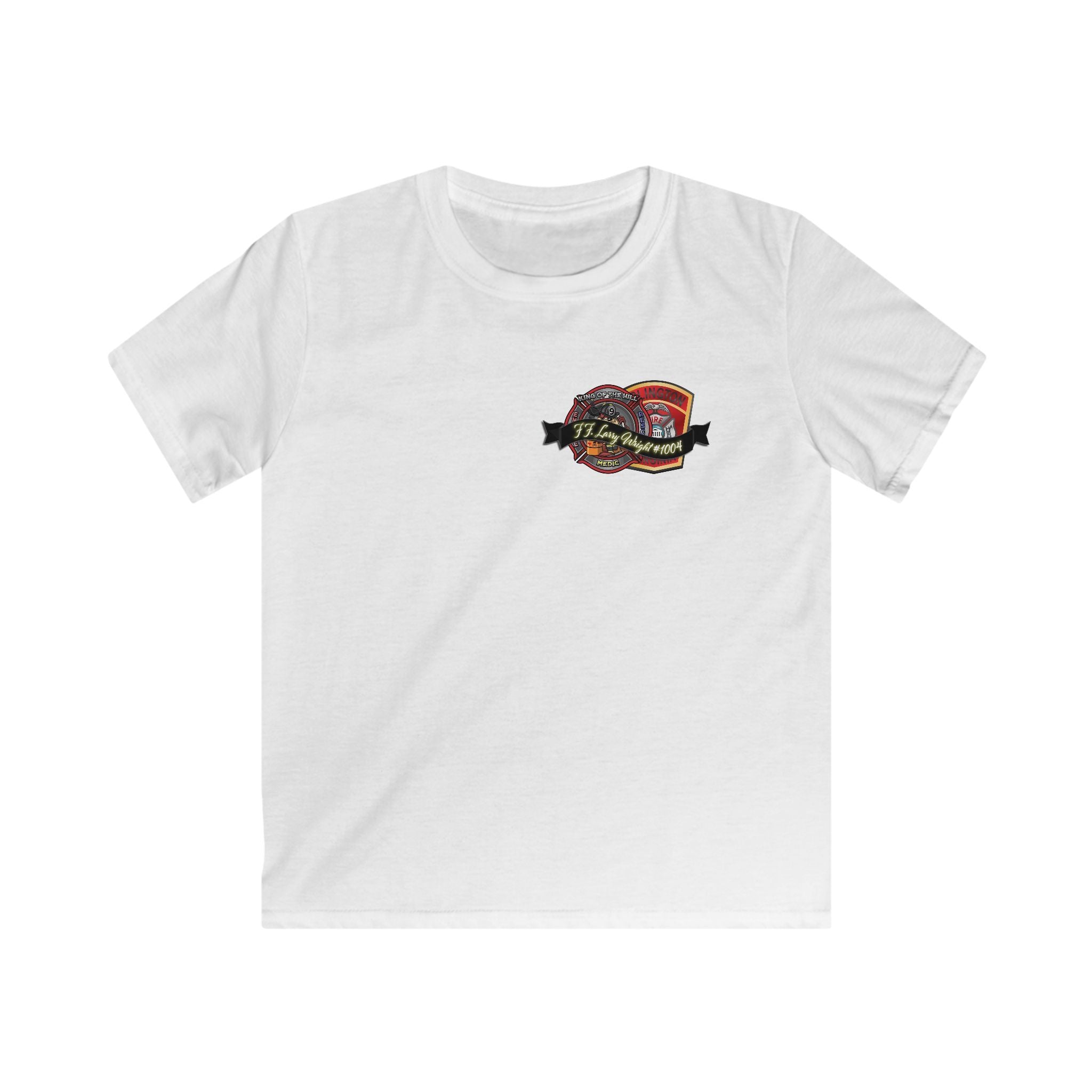 Kids Youth - Larry Wright Memorial Shirt - Kids Youth Gildan Softstyle Tee