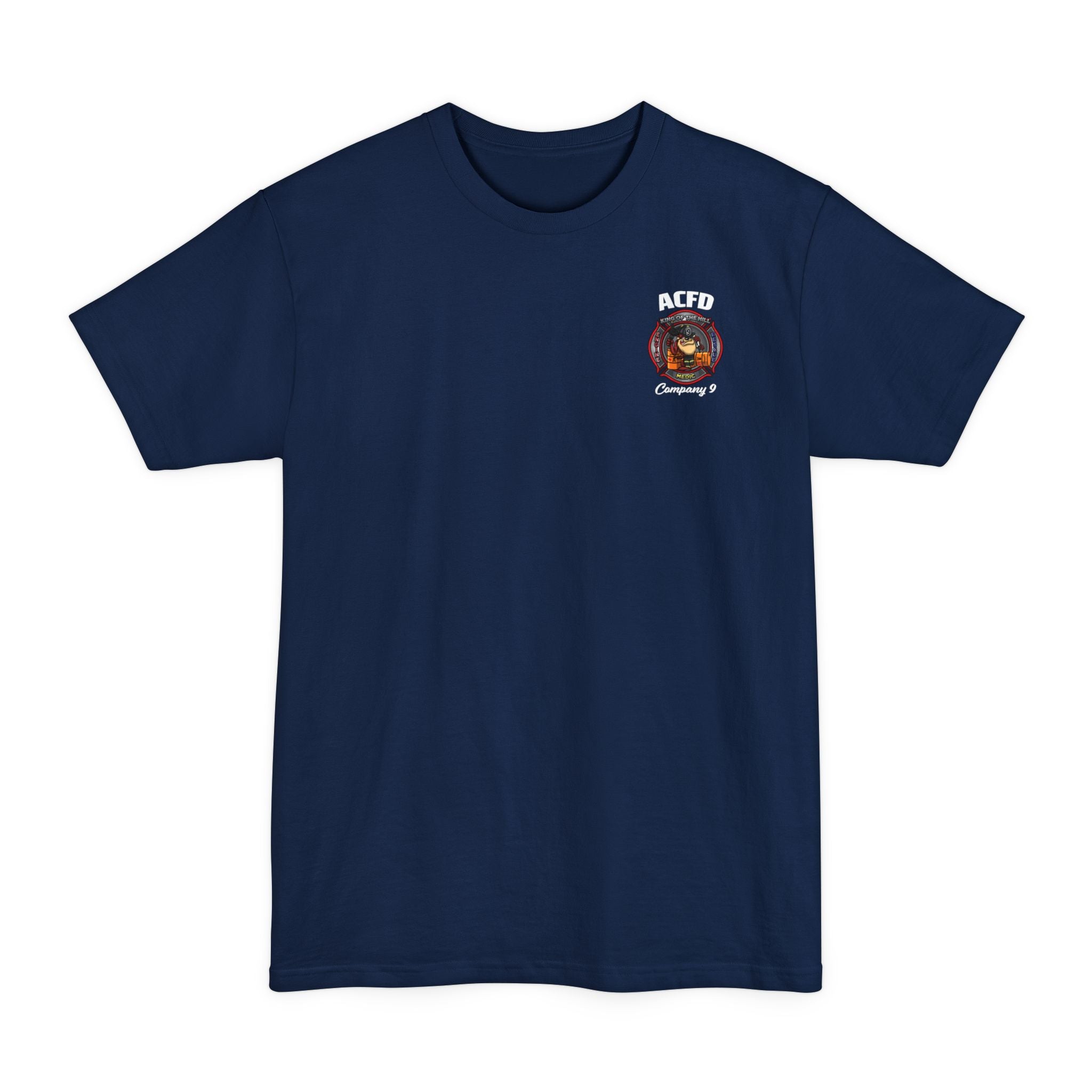 (Tall) Station 9 Firefighter Engine - Tall Beefy-T® - Unisex T-Shirt