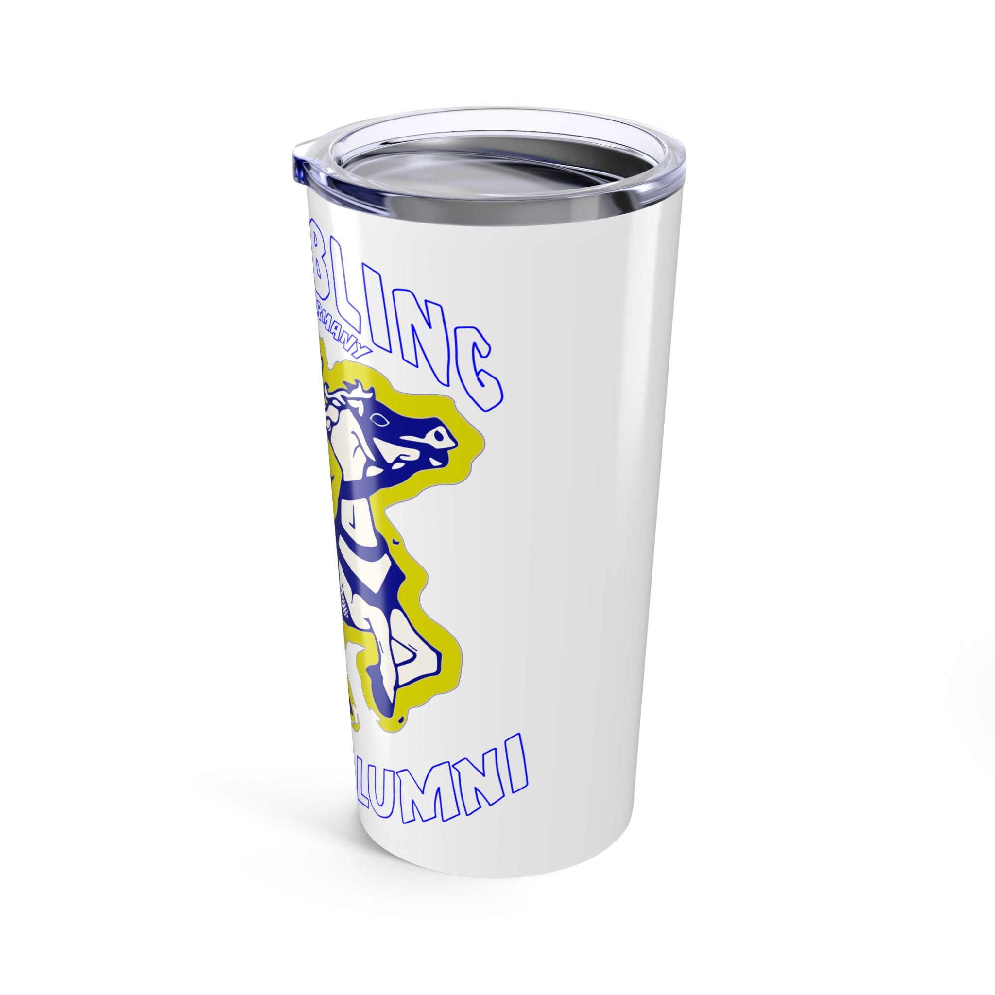 Bad Aibling School Alumni - White Tumbler 20oz -