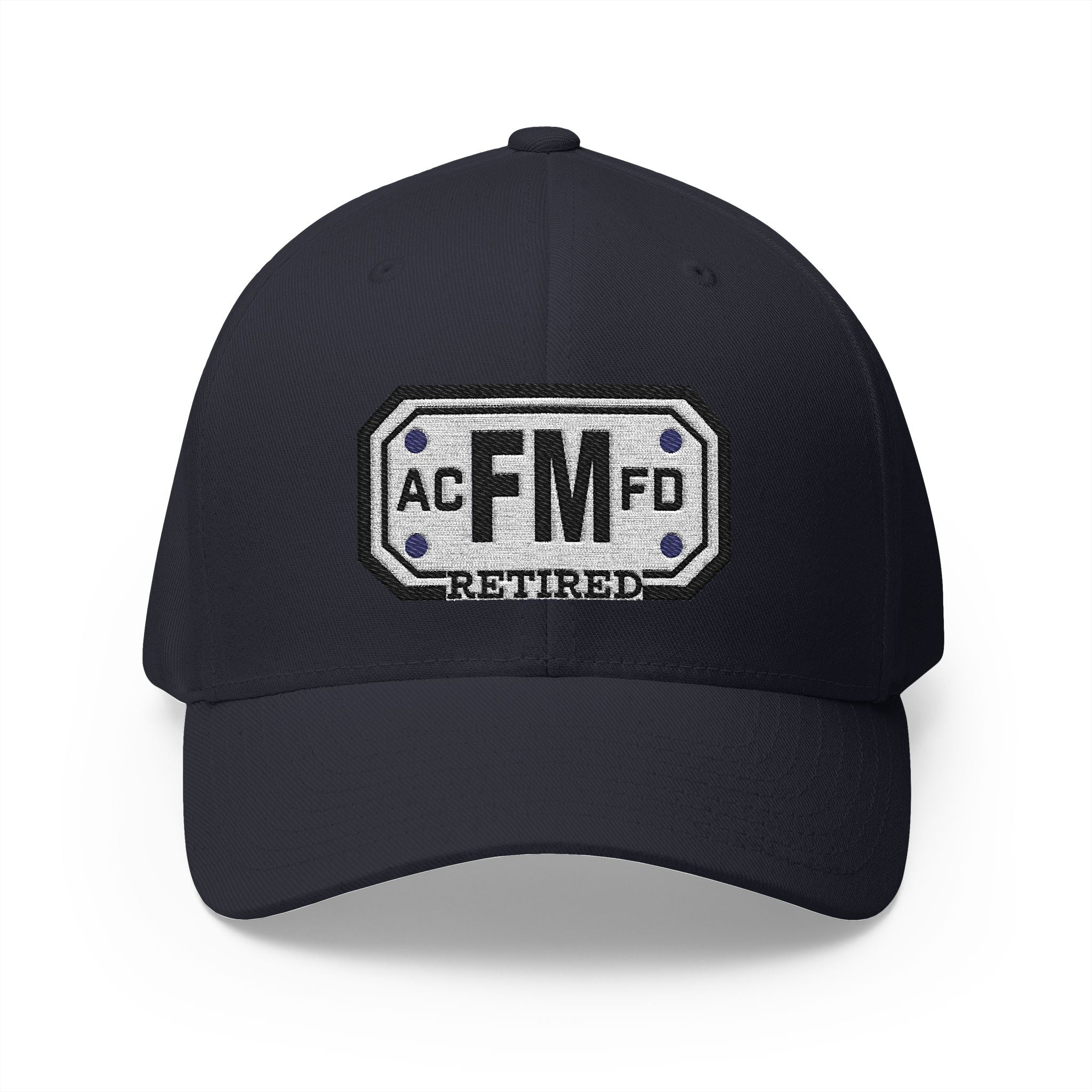 Retired Arlington Fire Marshal - FLEXFIT Closed-Back Structured Cap (Embroidery)
