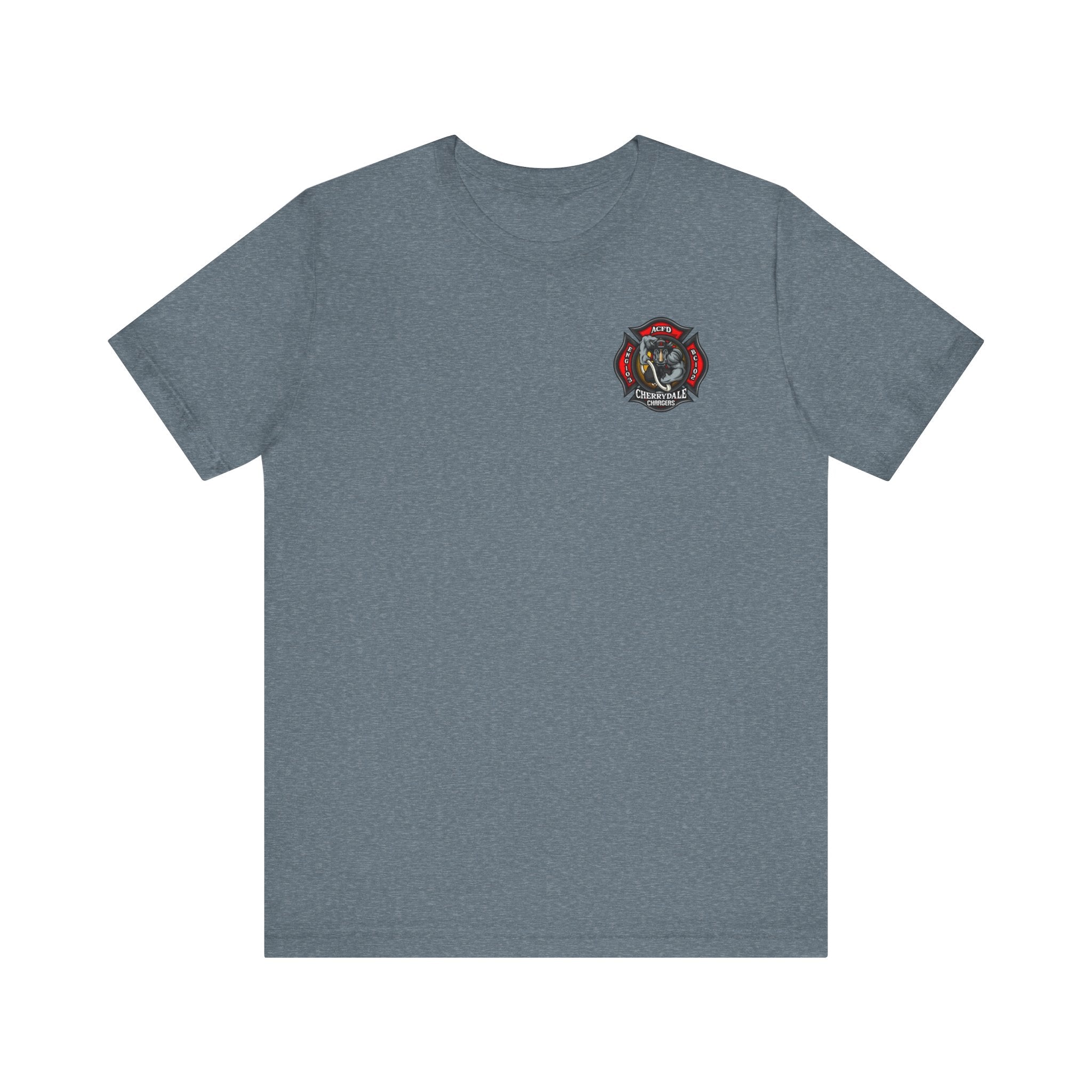 Station 3 Rhino Logo Officer - Bella+Canvas Soft Unisex Tee