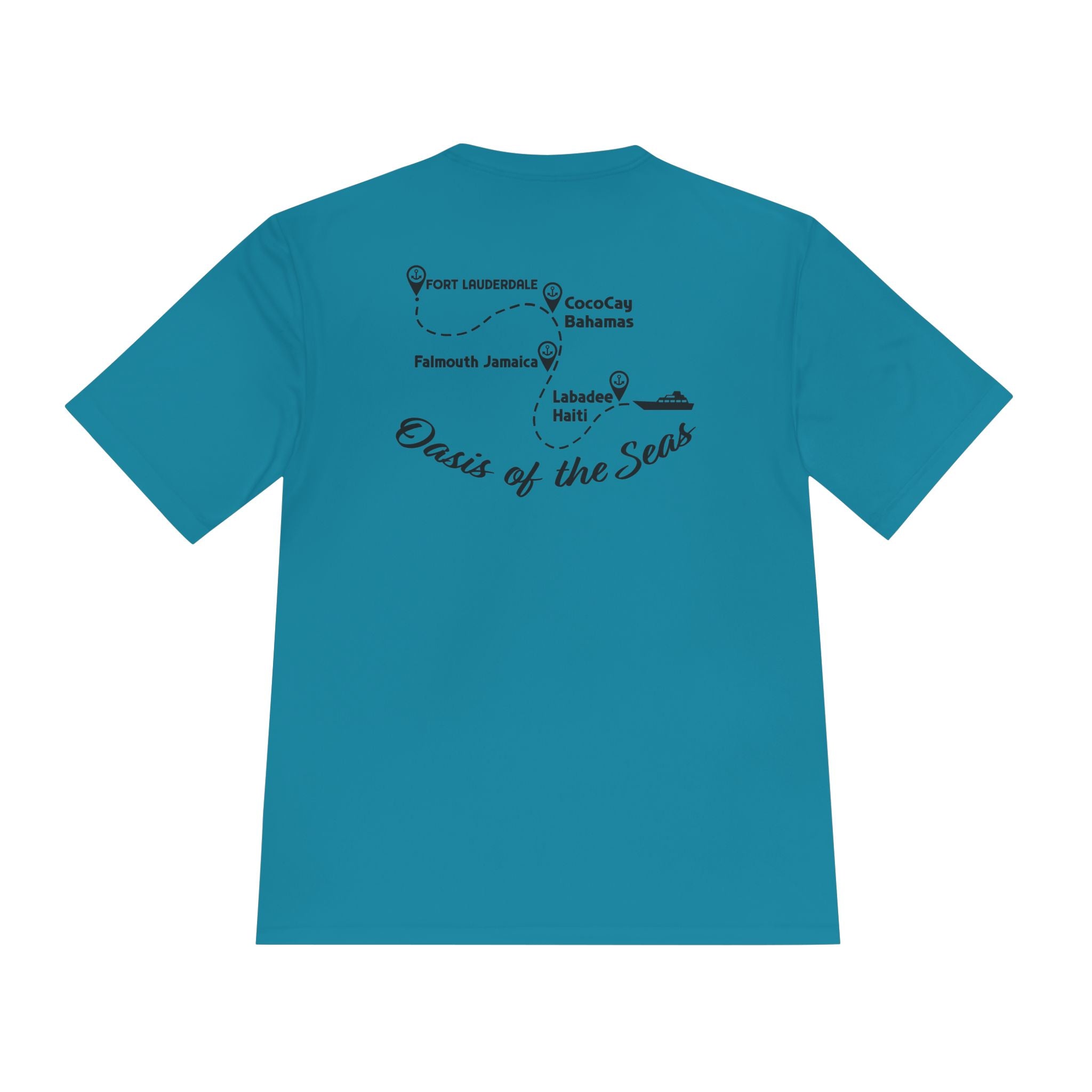Bennet Family Cruise Black Text - Unisex Moisture Wicking Tee