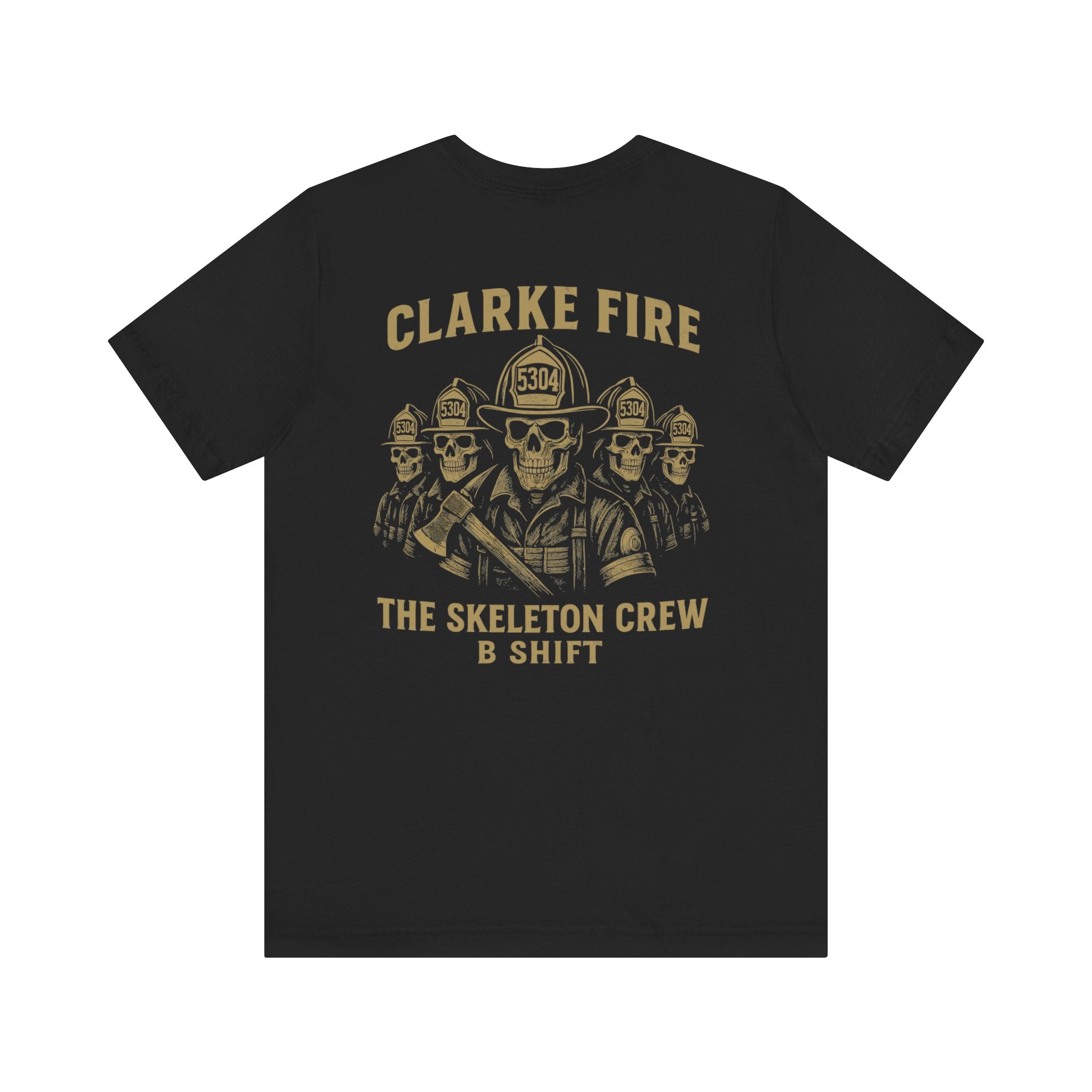 Clarke County B Shift version 2 (Portion of Proceeds go to Local 5304) - Bella+Canvas Soft Jersey Cotton Unisex Tee