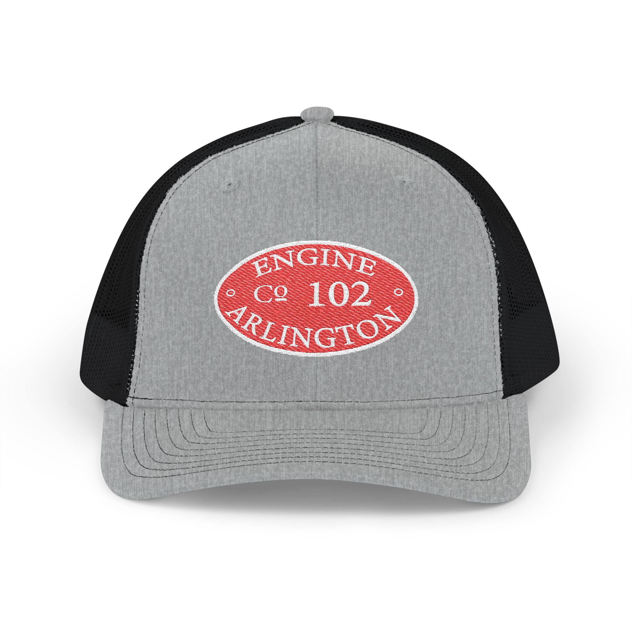 Arlington Engine 2 Circle Patch - (Richardson 112 Style Hat) Snapback Trucker