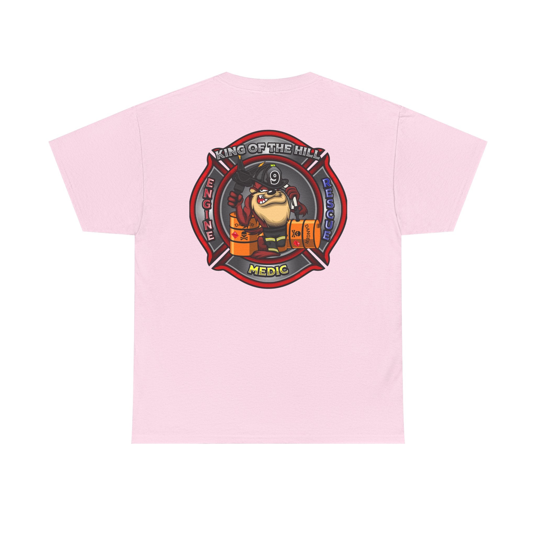 Arlington Fire Station 9 -Heavy Cotton Unisex Tee