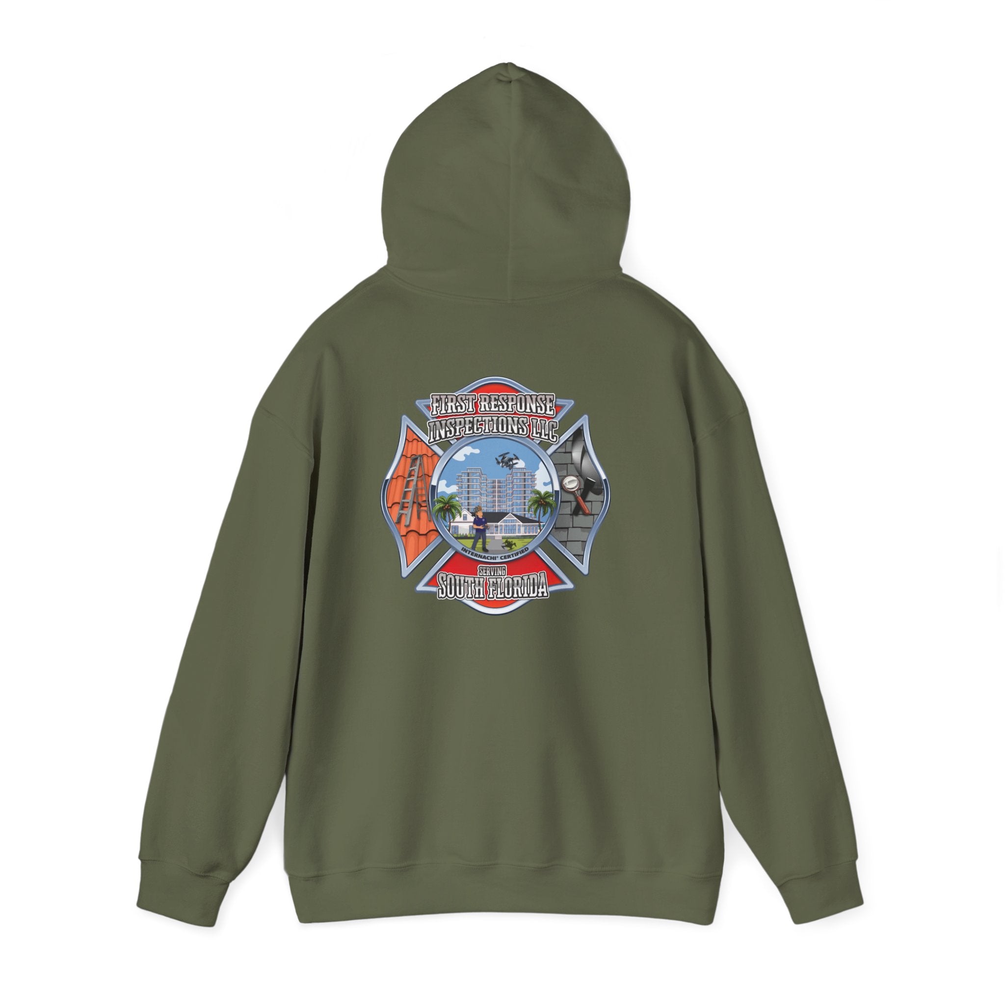 First Response Inspections LLC - Heavy Blend™ Hooded Sweatshirt