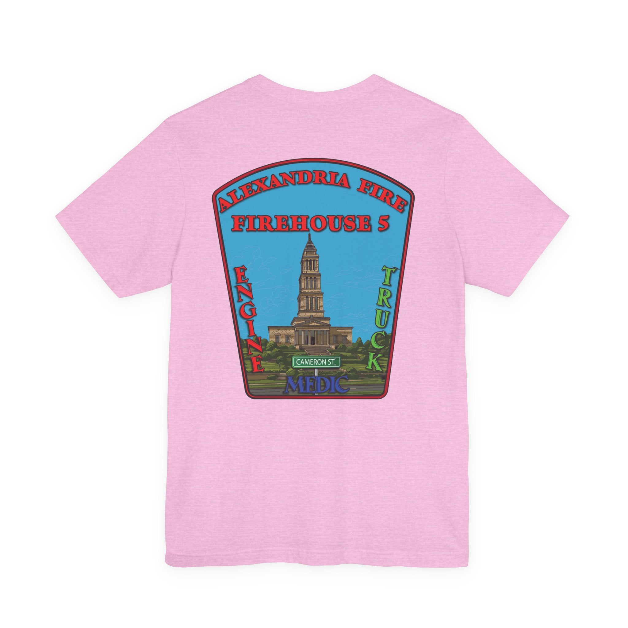 Alexandria Station 5 version 3 - Bella+Canvas Soft Unisex Tee