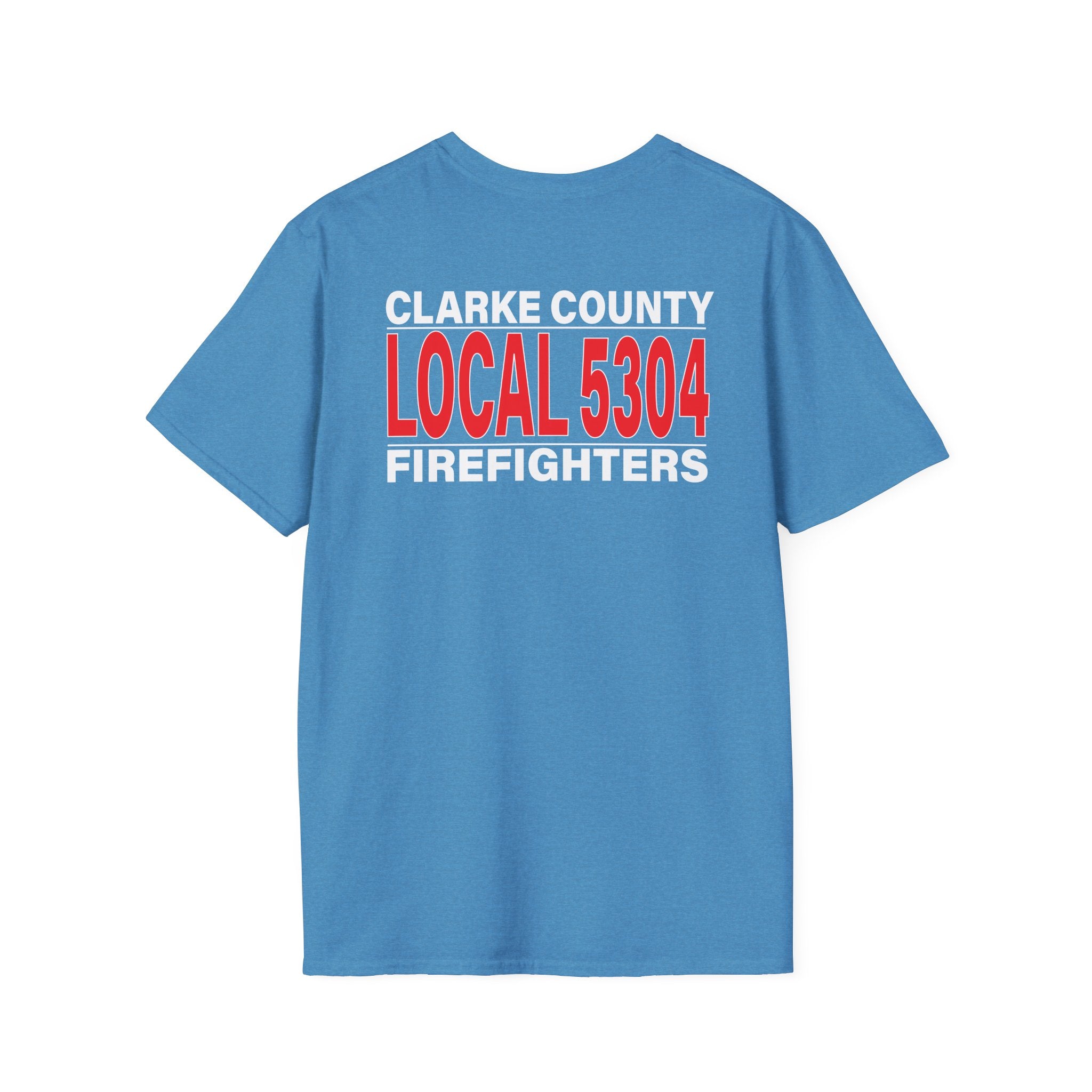 Clarke County Local 5304 version 2 (Portion of Proceeds go to Local 5304) - Gildan Soft Cotton Softstyle T-Shirt