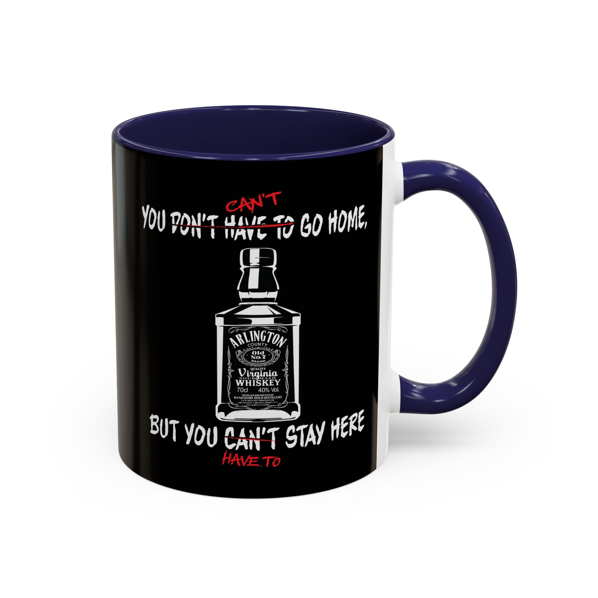 Arlington Whiskey black Coffee Mug (11, 15oz)