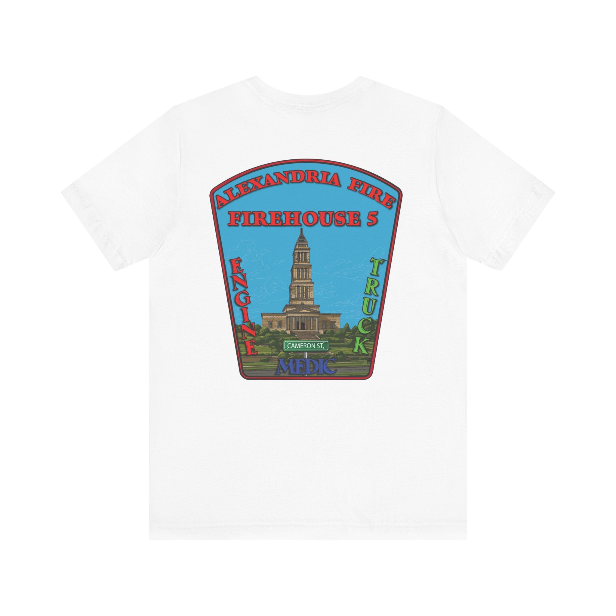 Alexandria Station 5 version 3 - Bella+Canvas Soft Unisex Tee