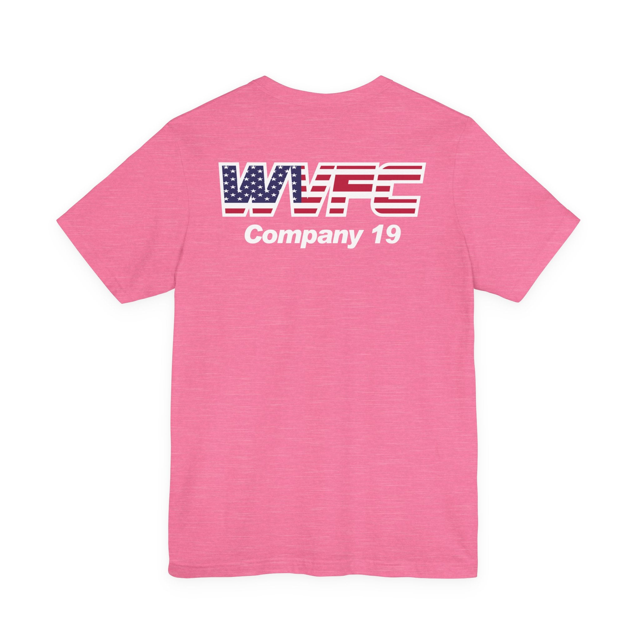 WVFC Goat Logo 2 Version 2 US Flag - Unisex Jersey Short Sleeve Tee