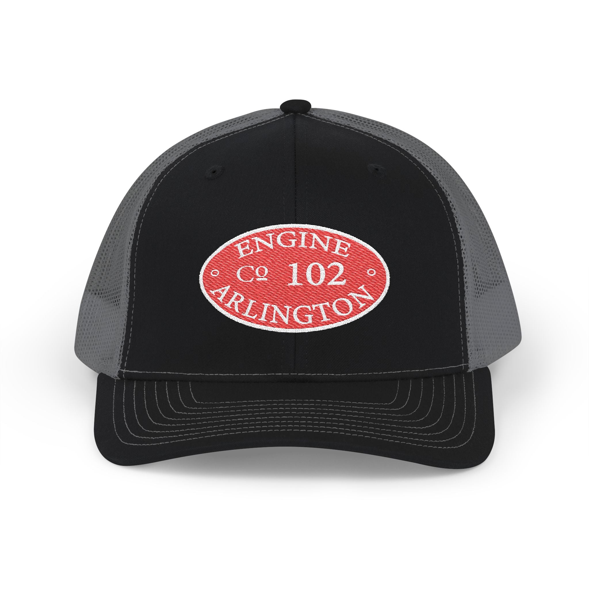Arlington Engine 2 Circle Patch - (Richardson 112 Style Hat) Snapback Trucker