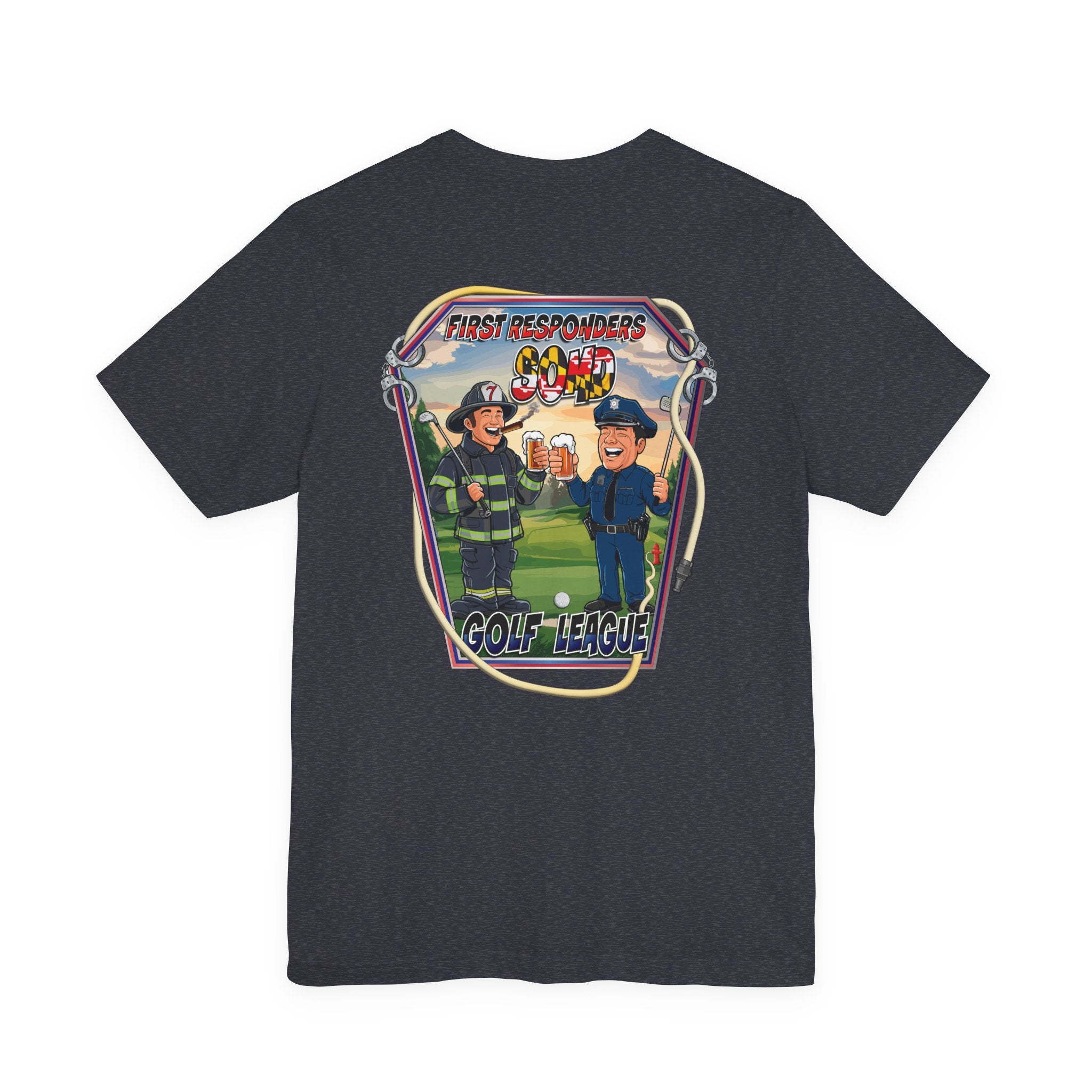 SOMD First Responder Golf -Bella+Canvas Soft Unisex Tee