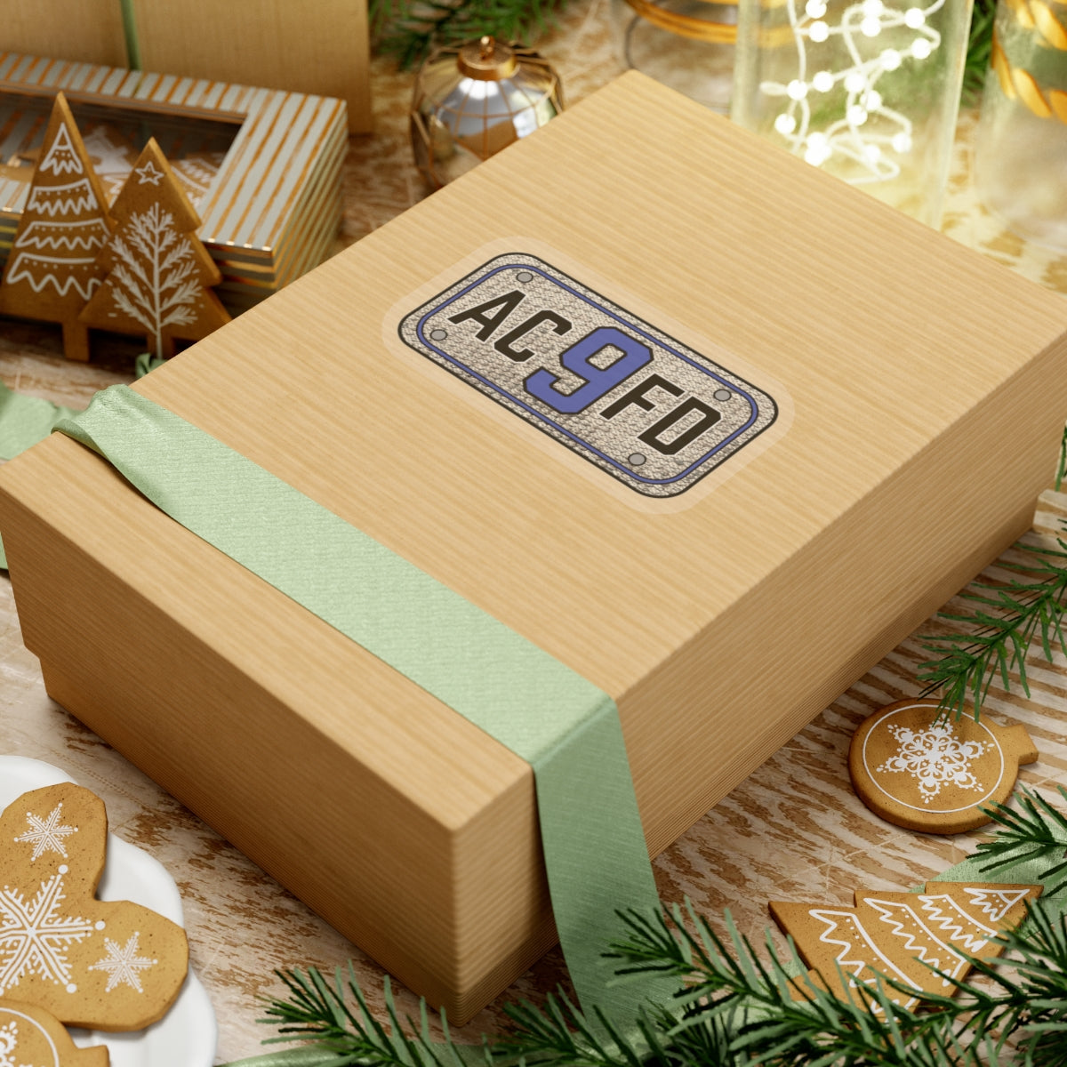 ACFD 9 Rescue Hose Patch - Kiss-Cut Stickers