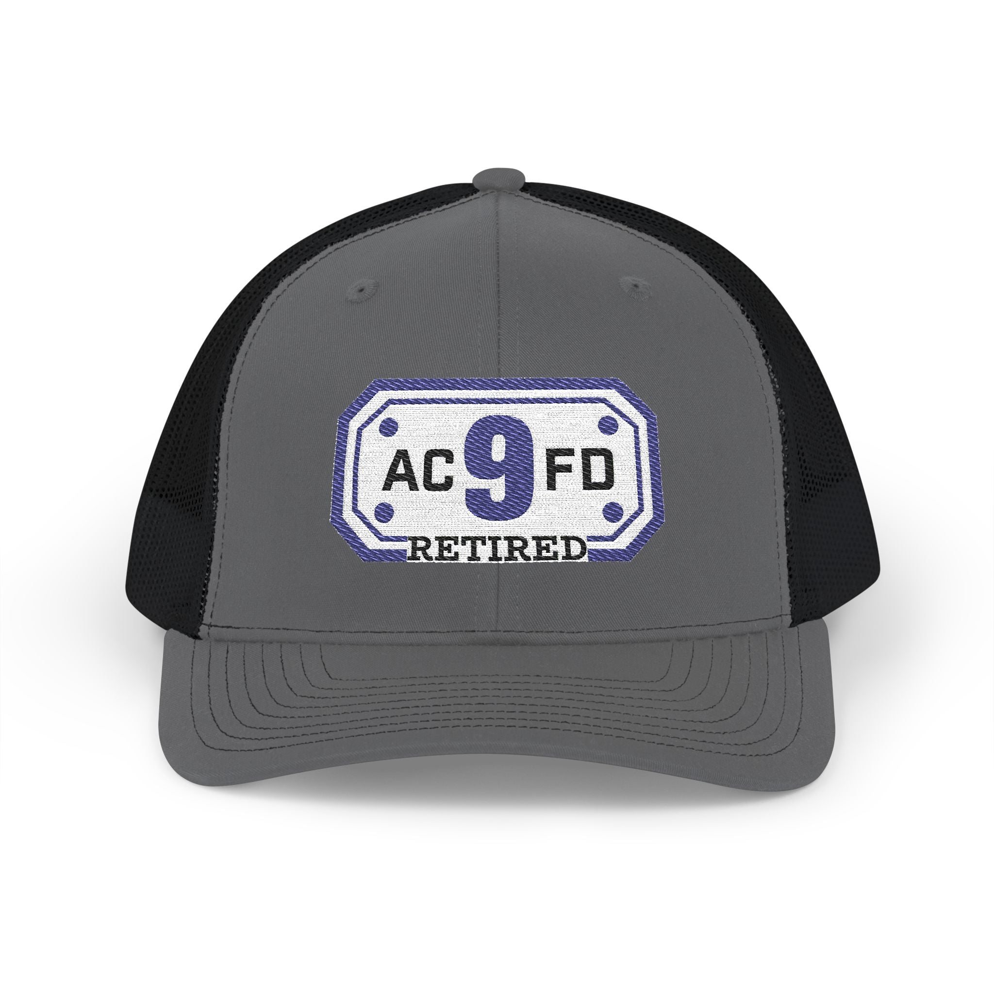 Retired ACFD Rescue 9 - Snapback Trucker (Richardson 112 Style Hat)