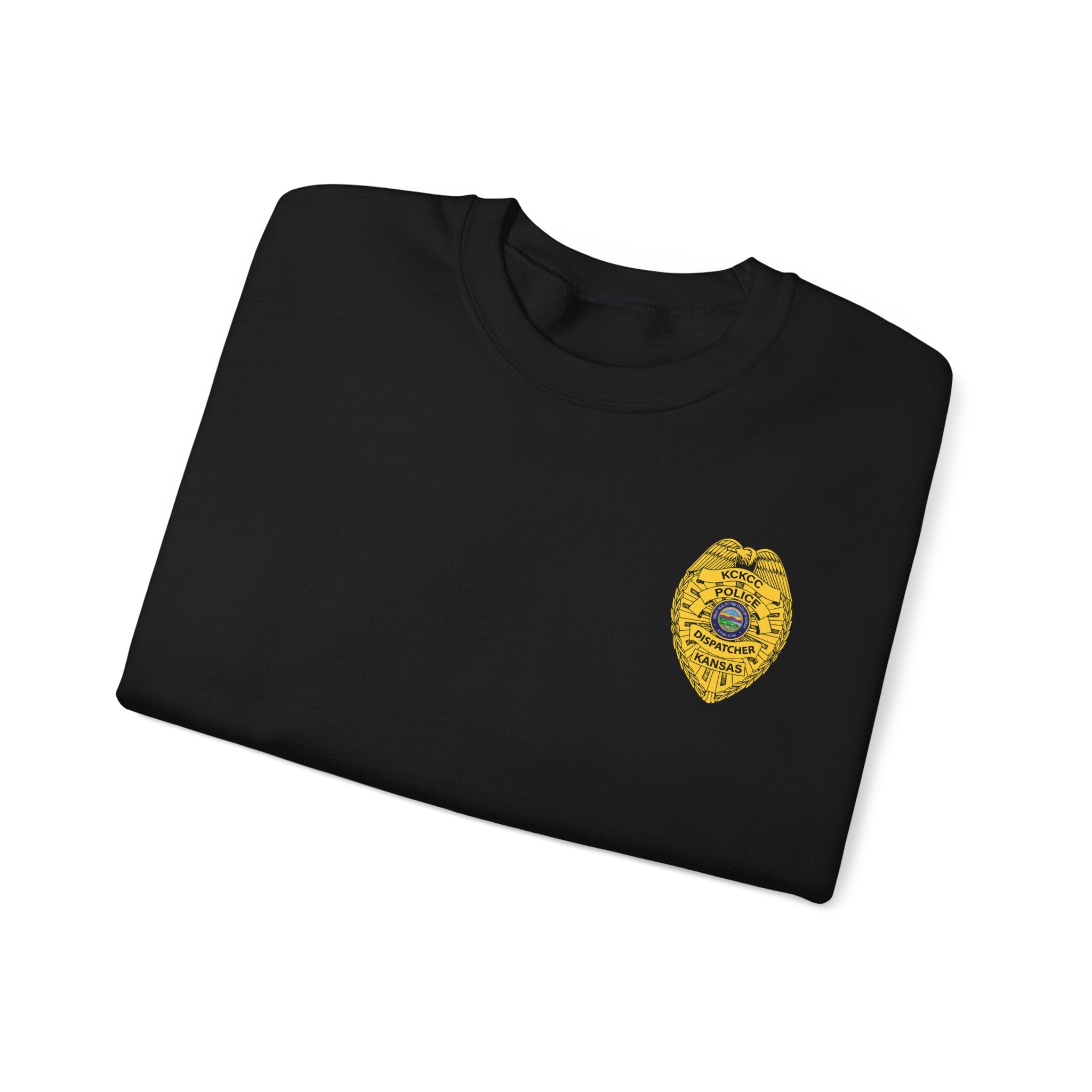 Kansas City College Police Dispatcher - Unisex Heavy Blend™ Crewneck Sweatshirt