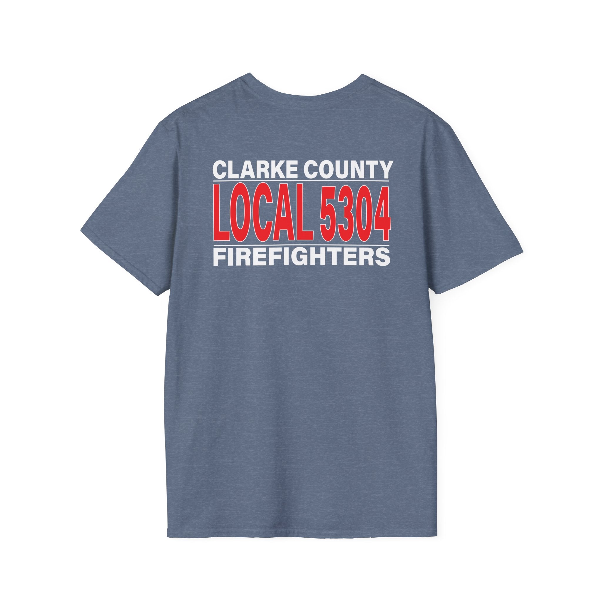 Clarke County Local 5304 version 2 (Portion of Proceeds go to Local 5304) - Gildan Soft Cotton Softstyle T-Shirt