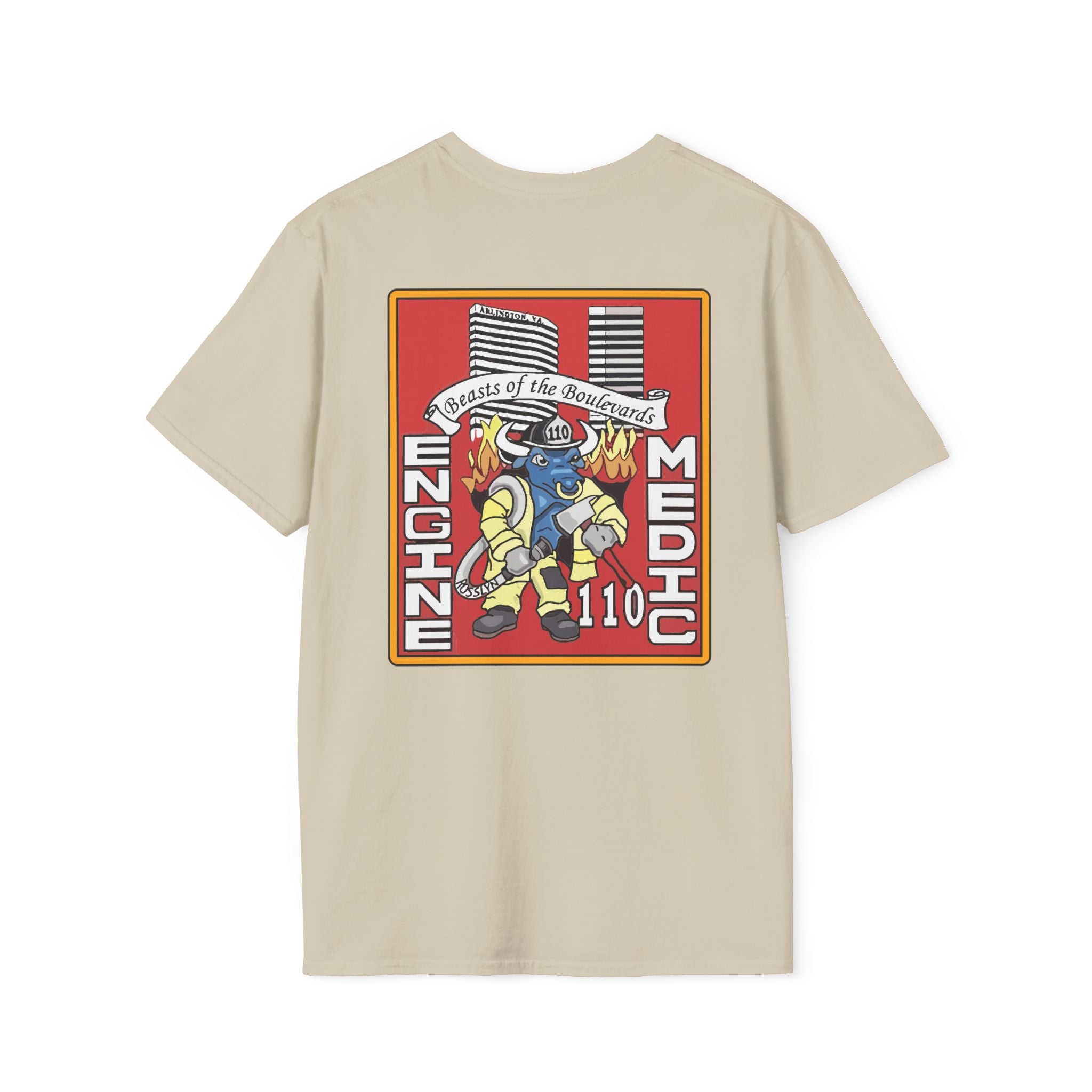 Arlington Station 10 Beast of Blvd - Gildan Soft Cotton Softstyle T-Shirt