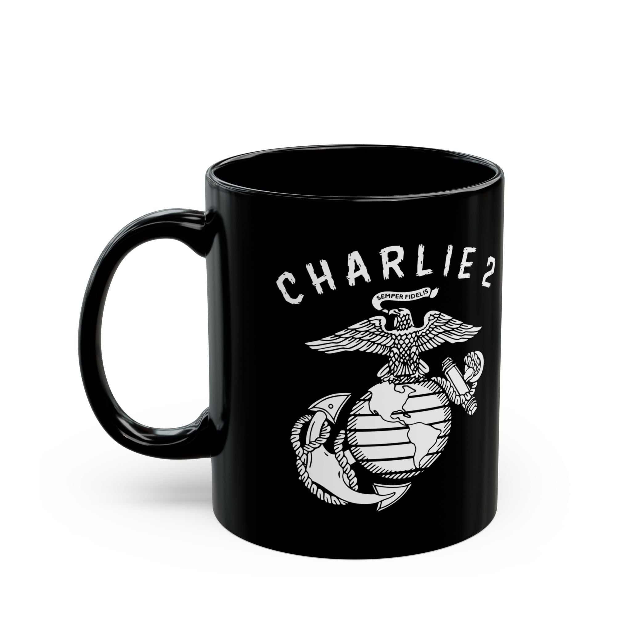 Charlie 2 Ronin - Black Mug (11oz)