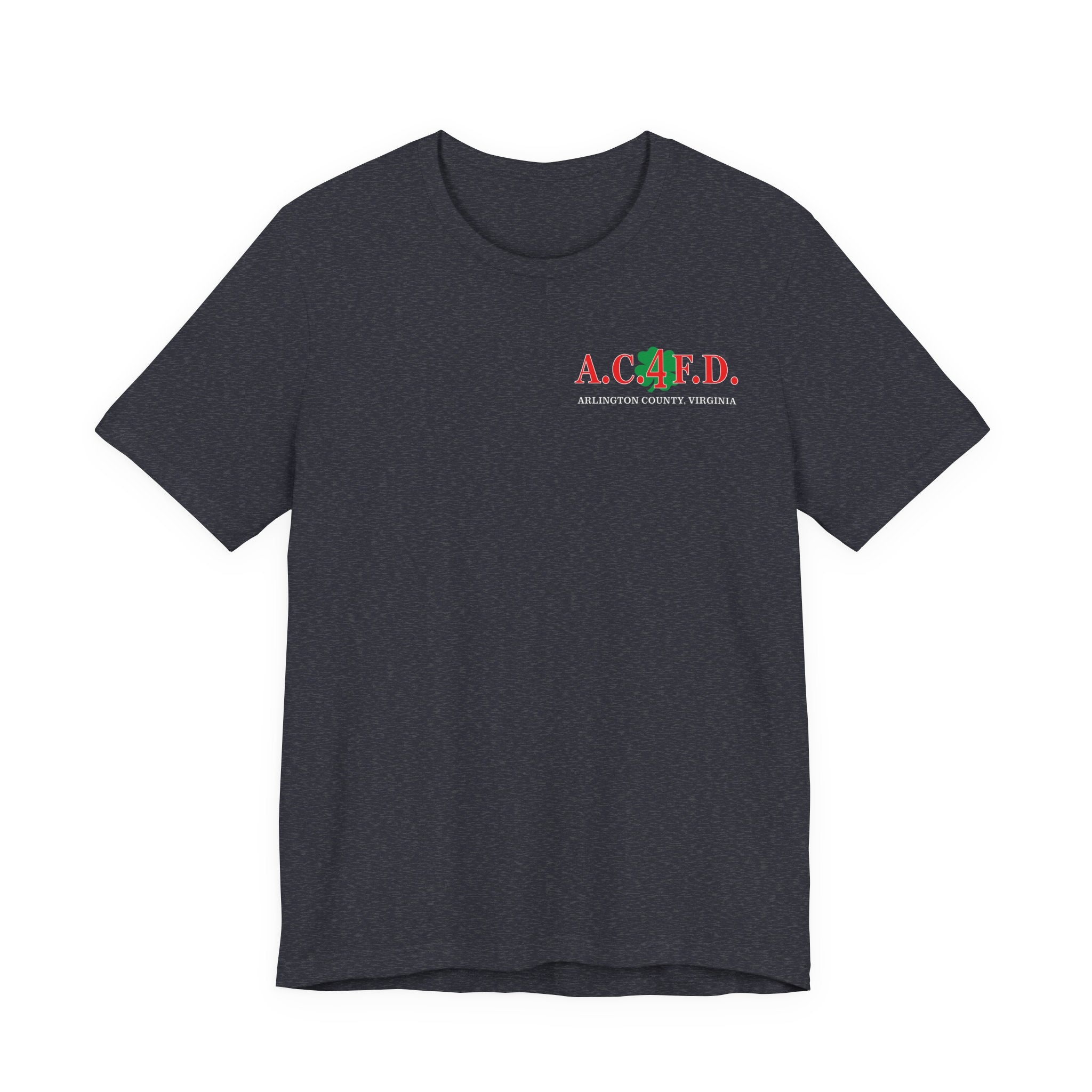 Station 4 Clover Back - Bella+Canvas Soft Unisex Tee