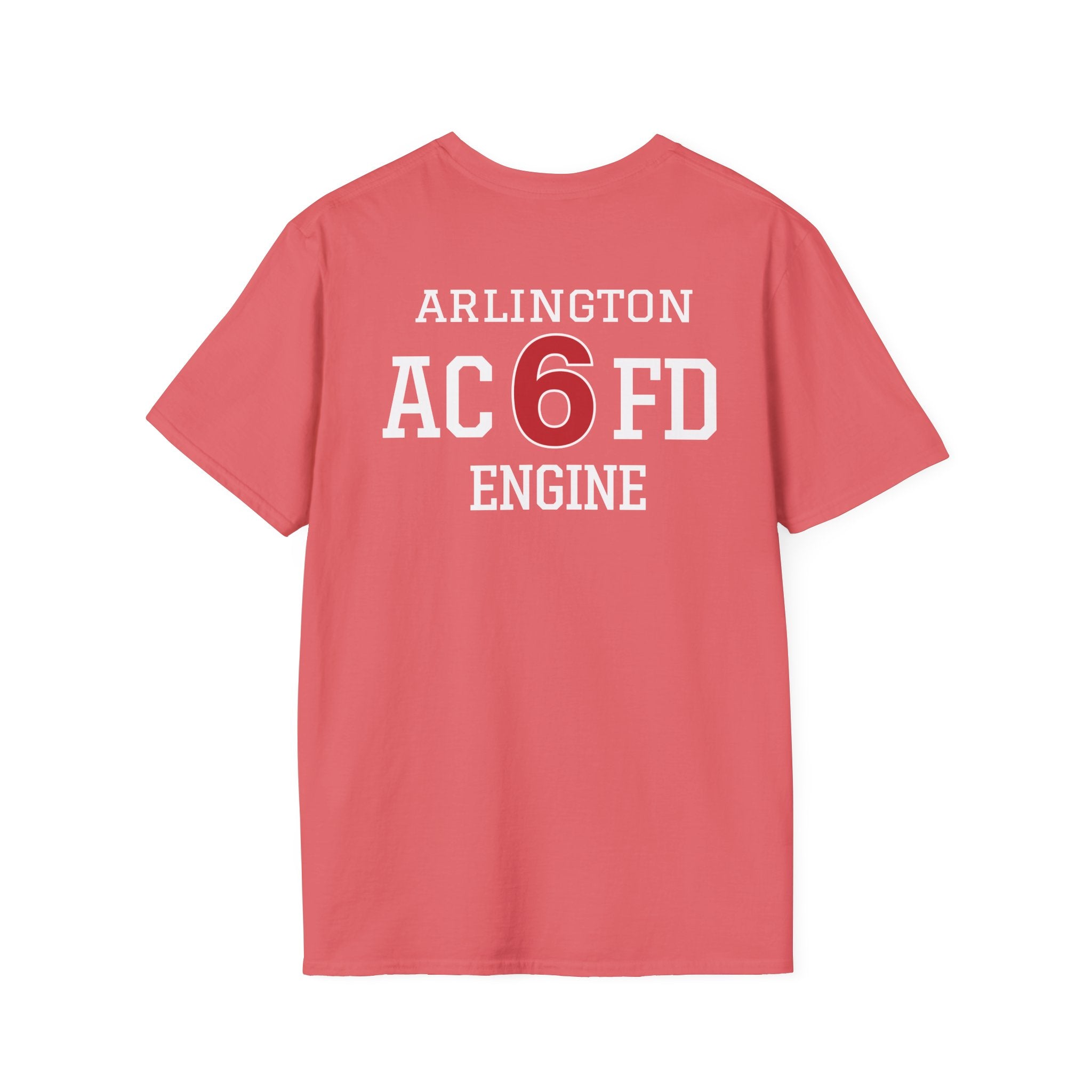 Engine 6 Arlington - Gildan Soft Cotton Softstyle T-Shirt