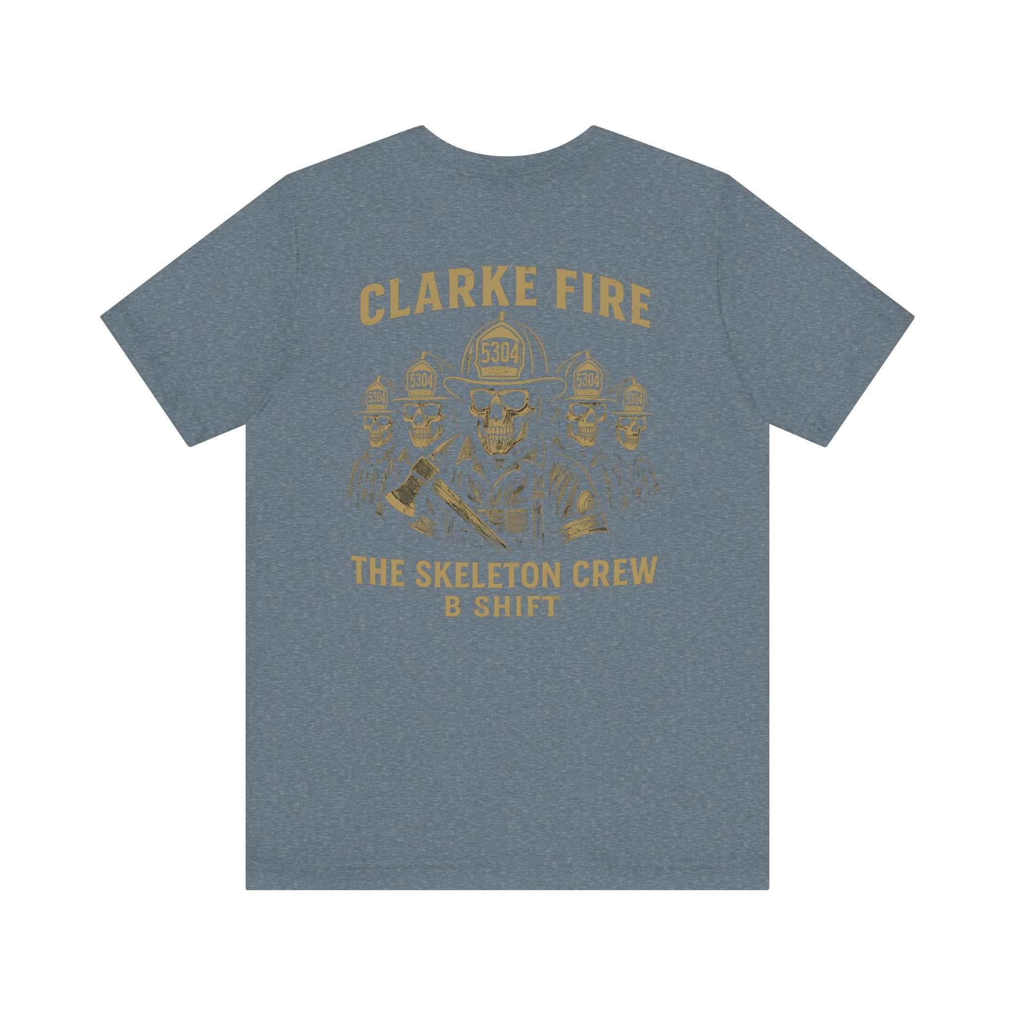 Clarke County B Shift version 2 (Portion of Proceeds go to Local 5304) - Bella+Canvas Soft Jersey Cotton Unisex Tee