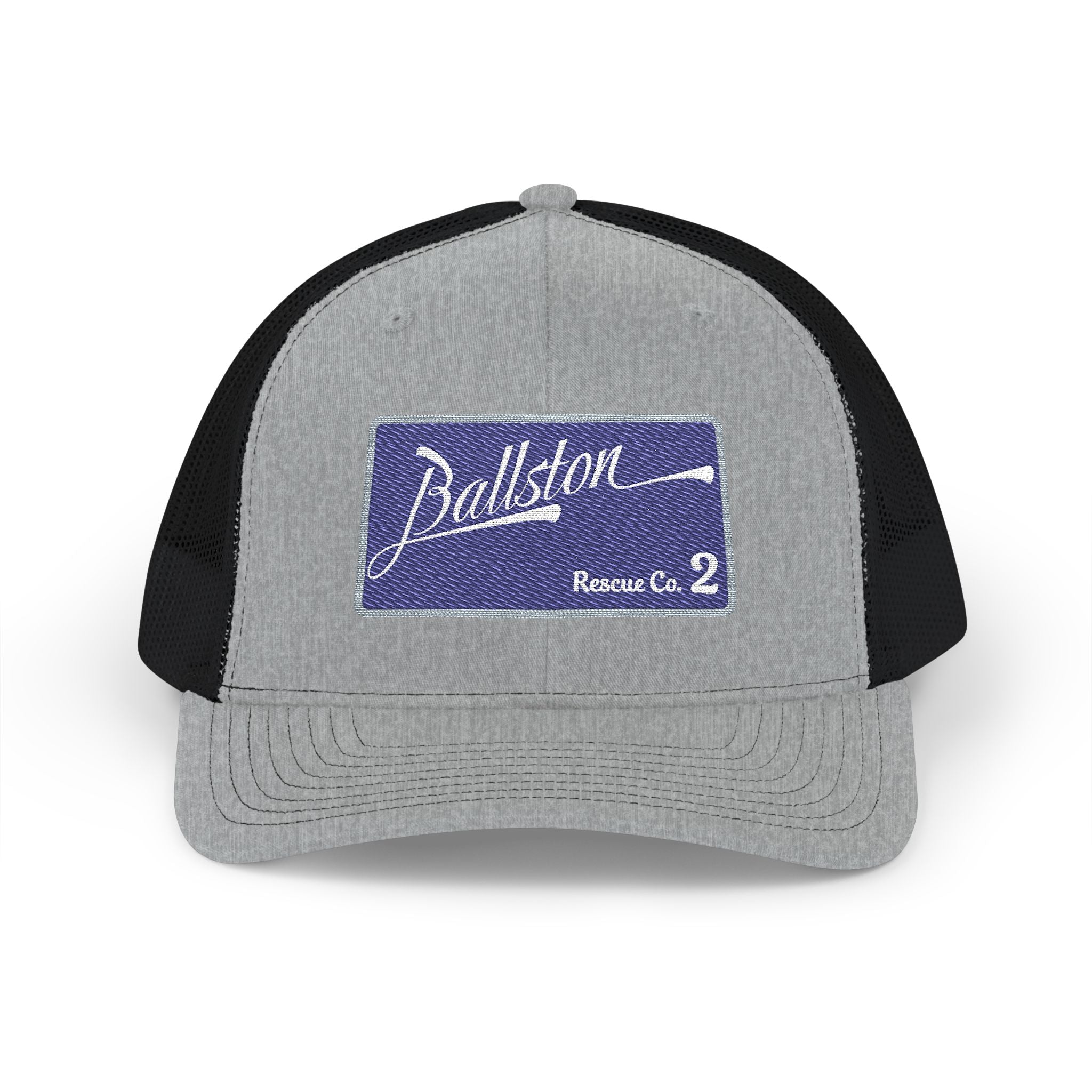 Ballston Rescue co 2 - Snapback Trucker (Richardson 112 Style Hat)