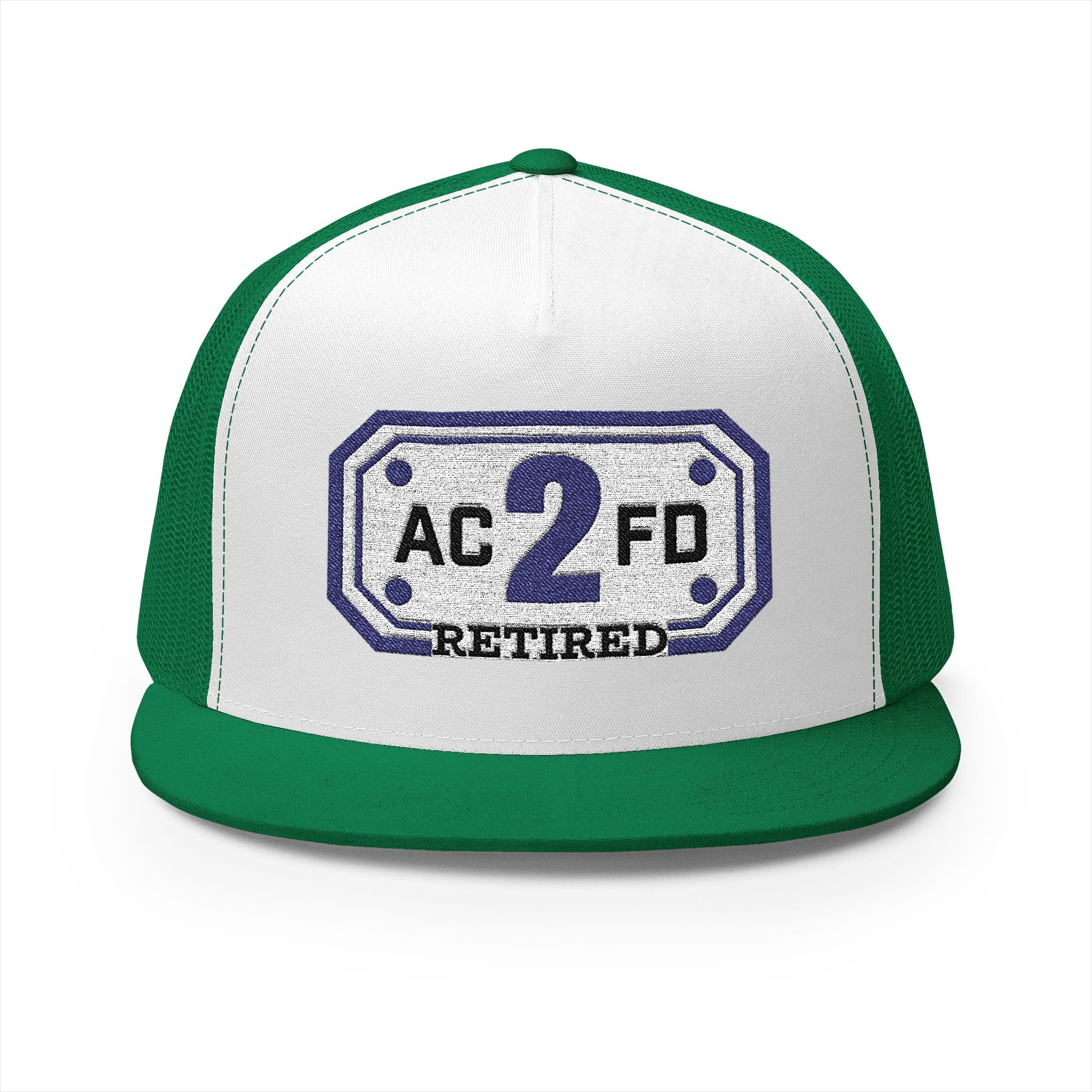 Retired Arlington Rescue 2 - 5 Panel Trucker Cap (Embroidery)