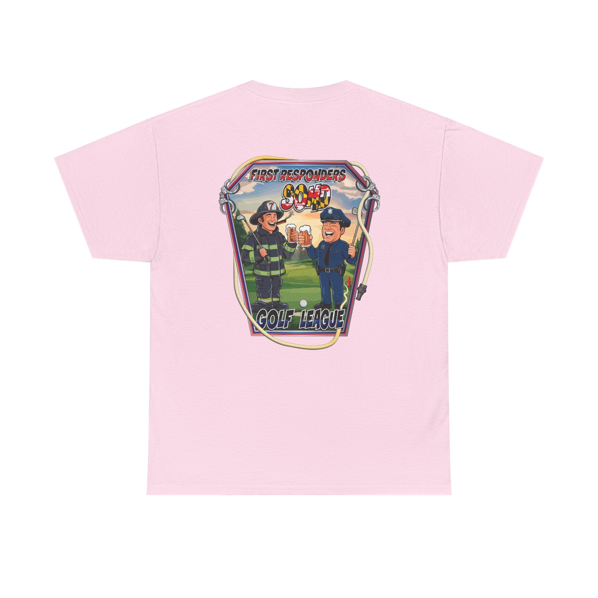 SOMD First Responder Golf - Heavy Cotton Tee