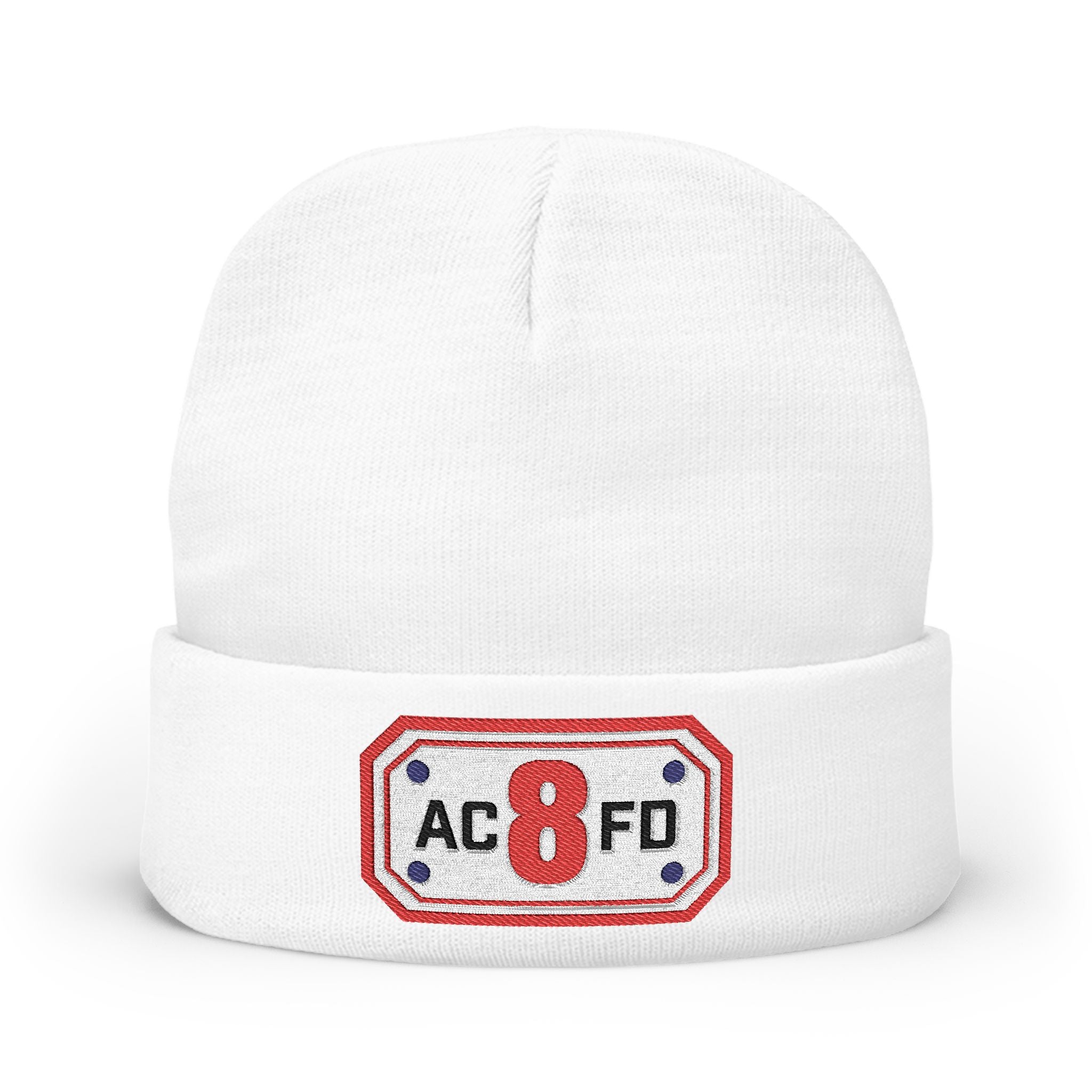 Arlington Engine 8 - Knit Beanie (Embroidery)