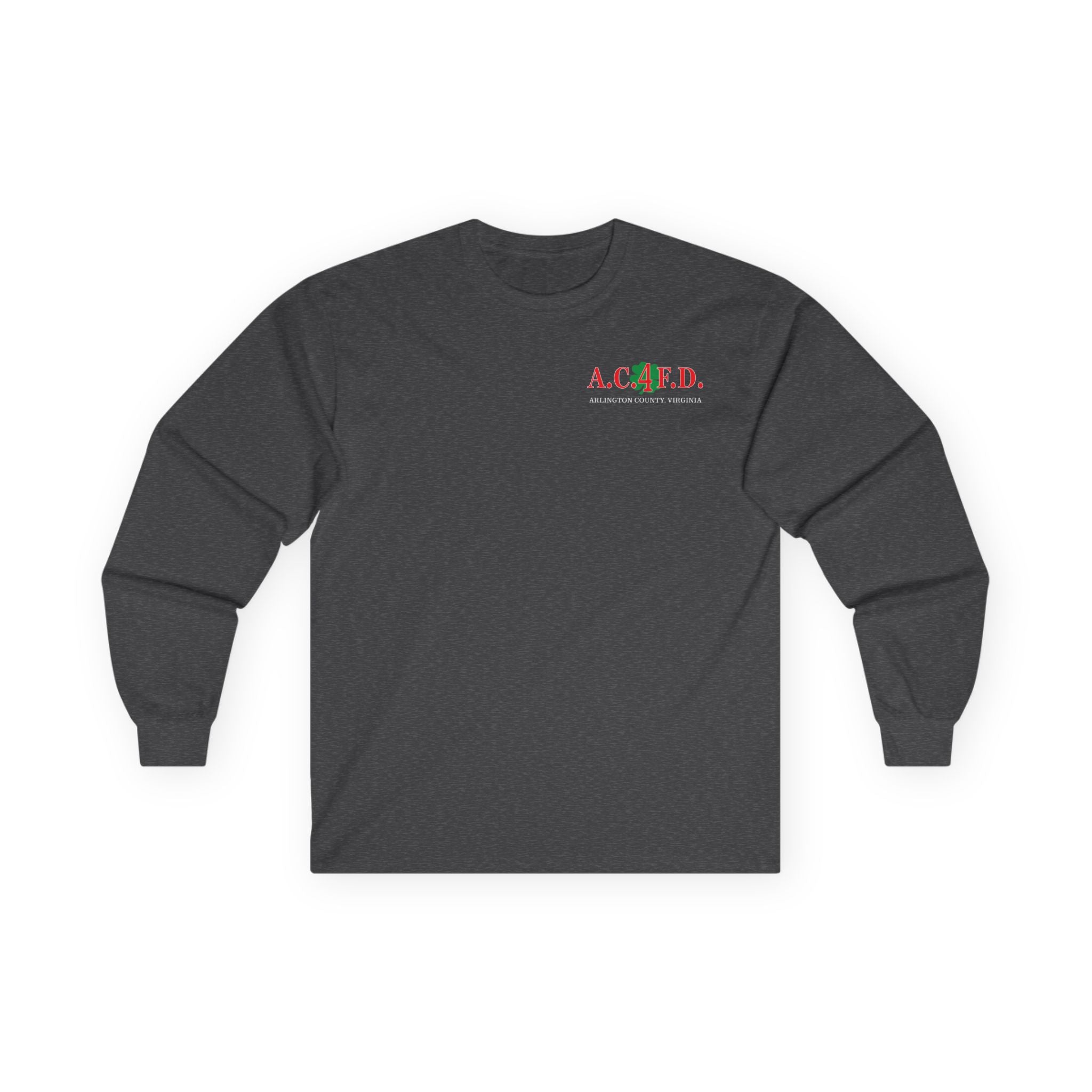 ACFD 4 Old School Rest-Q Shirt  - Unisex Ultra Cotton Long Sleeve Tee