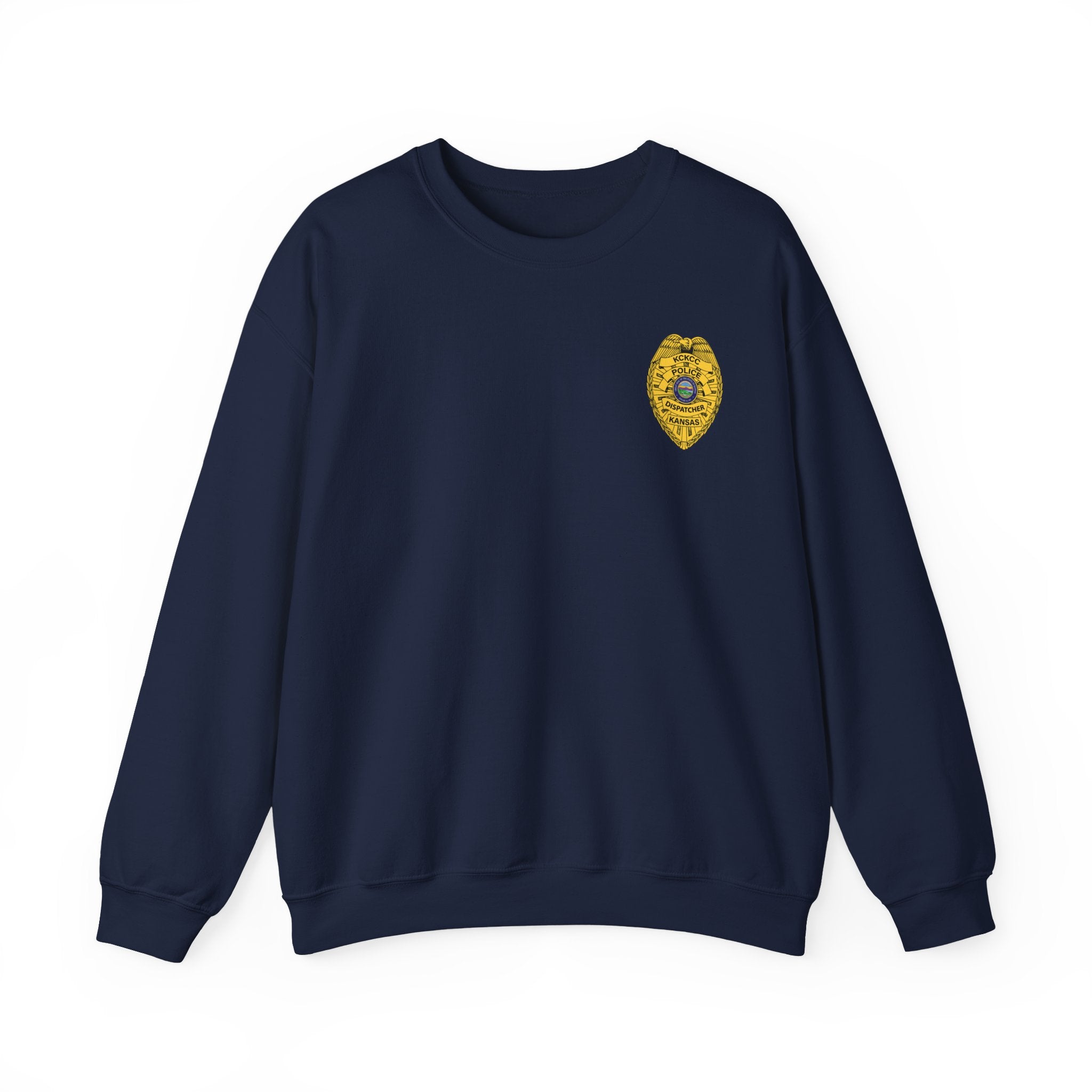 Kansas City College Police Dispatcher - Unisex Heavy Blend™ Crewneck Sweatshirt