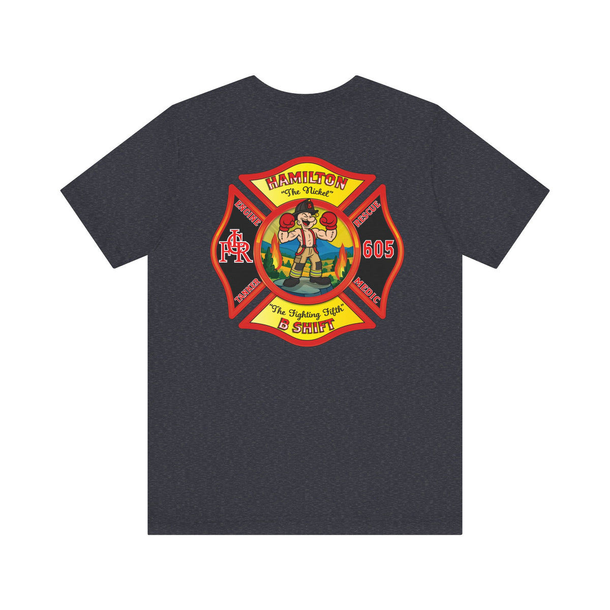 LCFR Hamilton Station 5 version 4 - Bella+Canvas Soft Unisex Tee