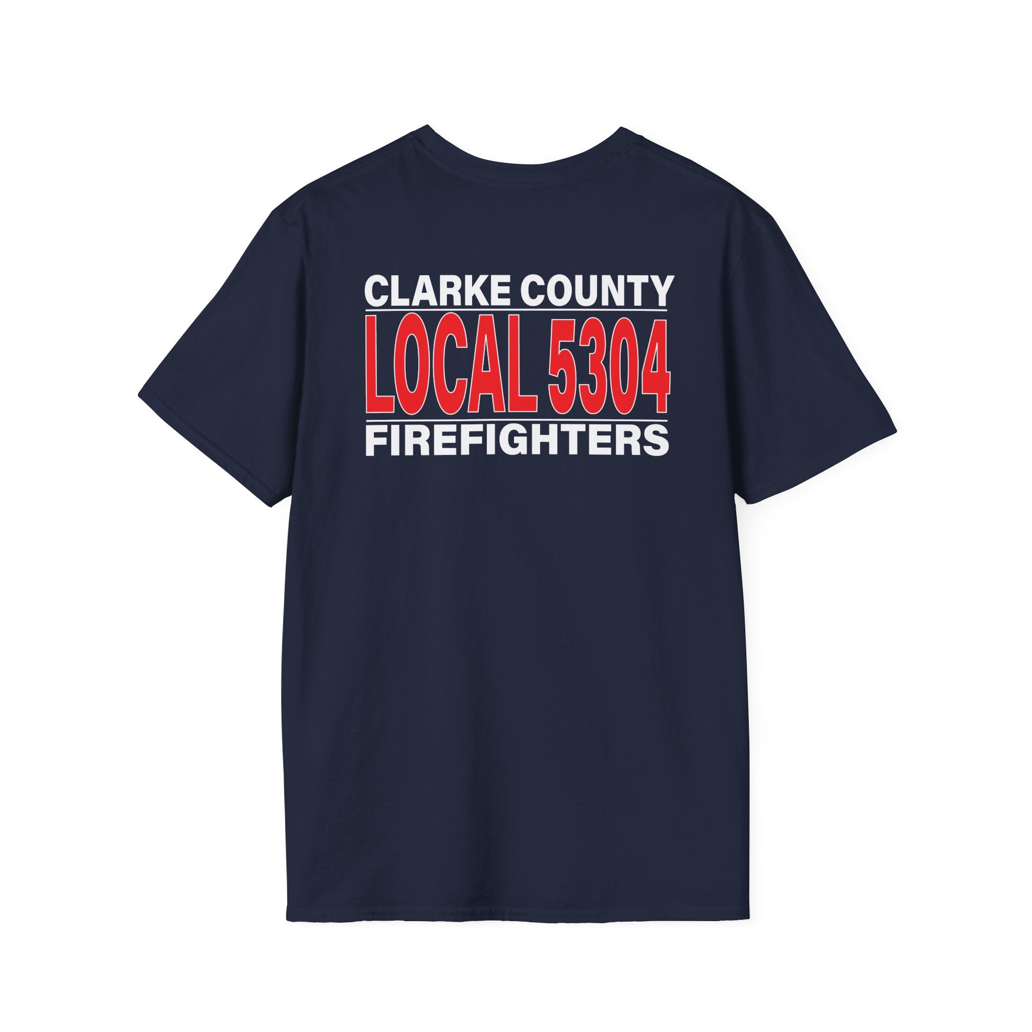 Clarke County Local 5304 version 2 (Portion of Proceeds go to Local 5304) - Gildan Soft Cotton Softstyle T-Shirt