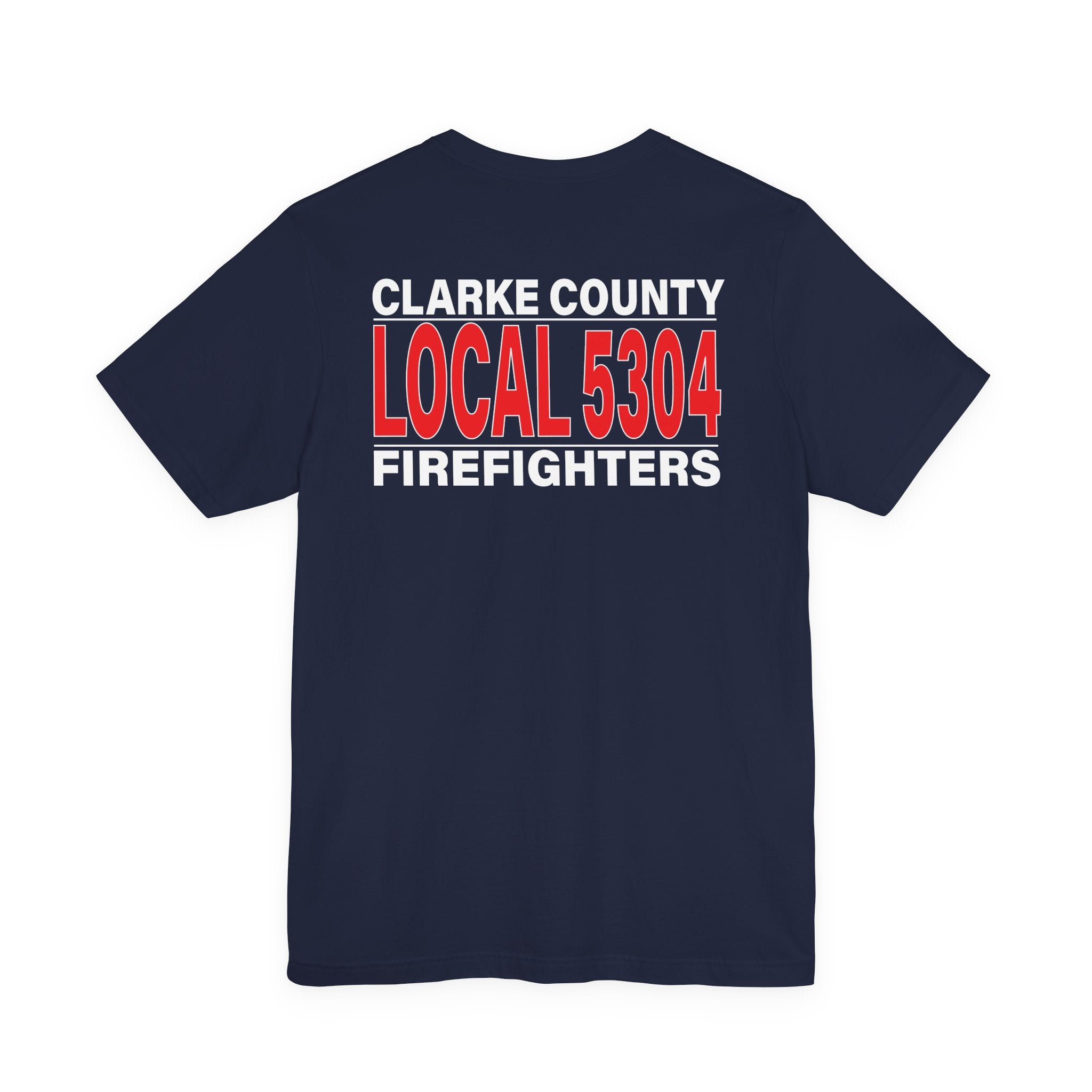 Clarke County Local 5304 version 2 (Portion of Proceeds go to Local 5304) - Bella+Canvas Soft Jersey Cotton Unisex Tee