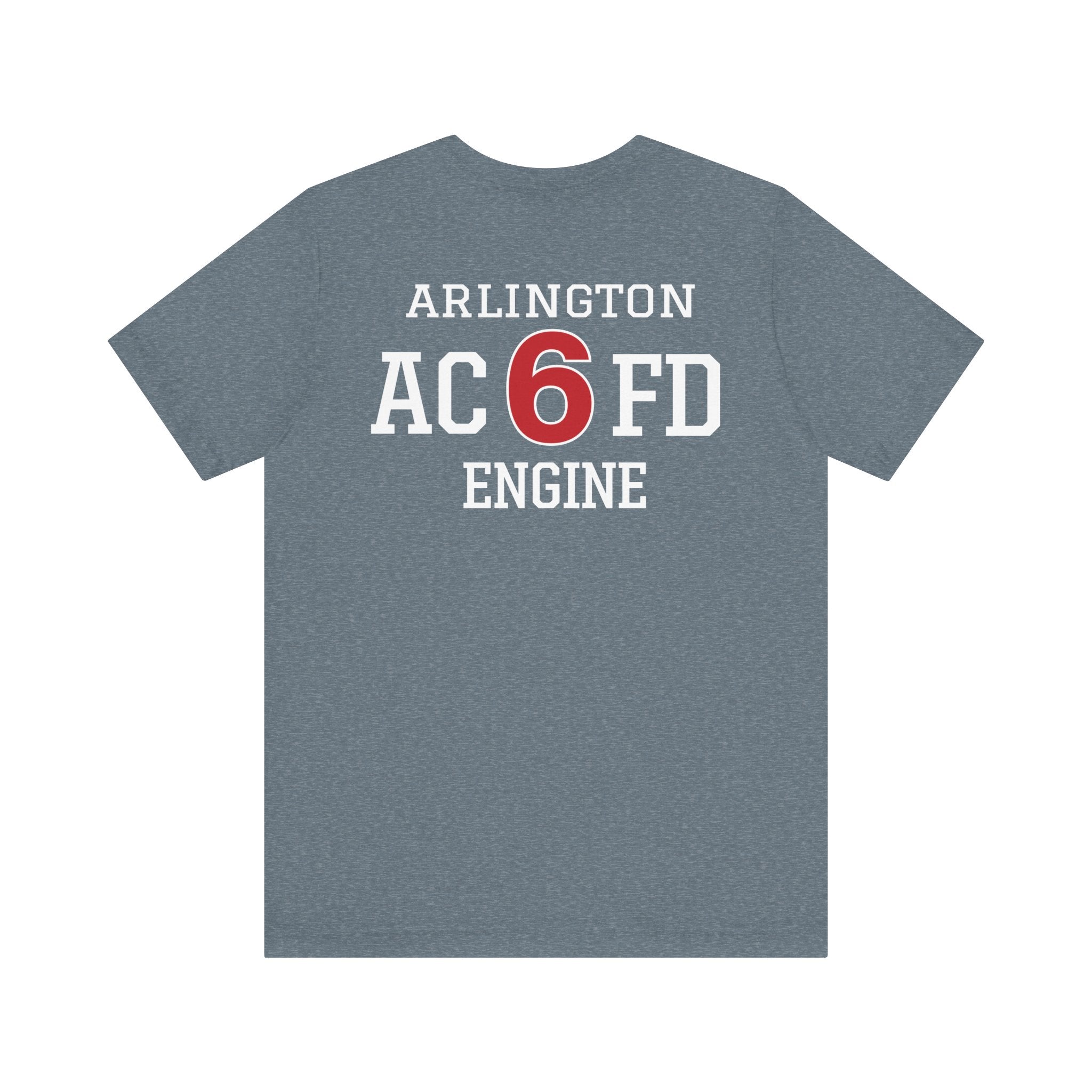 Engine 6 Arlington - Bella+Canvas Soft Unisex Tee