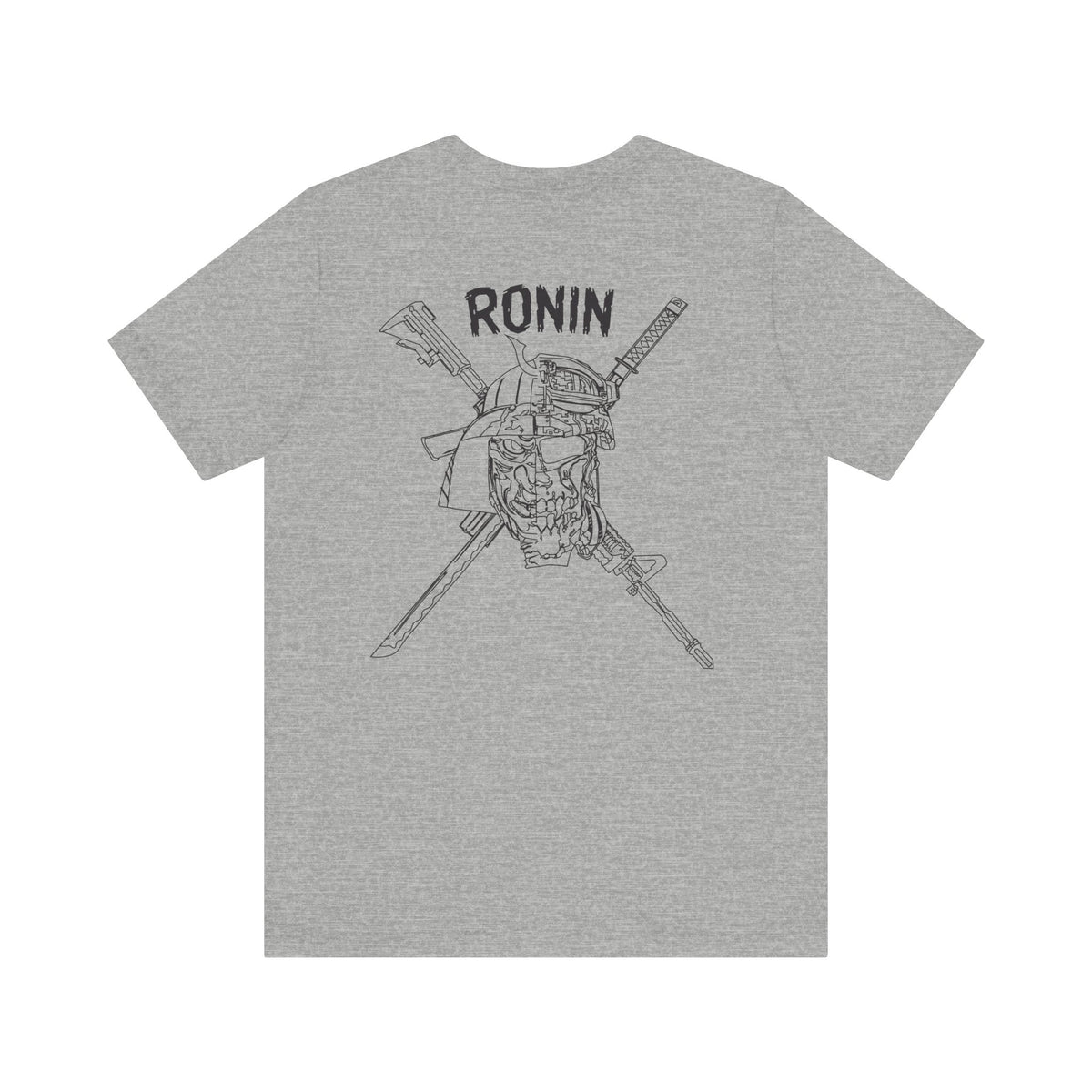 Charlie 2 Ronin (Black logo) - Bella Canva soft cotton bled.