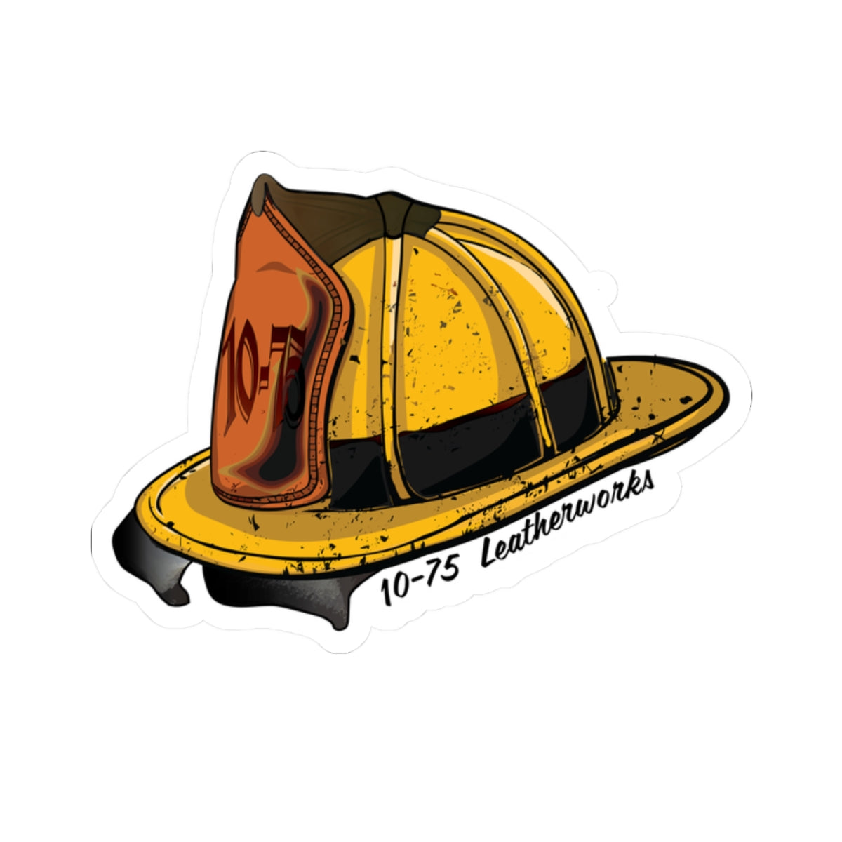 1075 Leather Works - Kiss-Cut Stickers