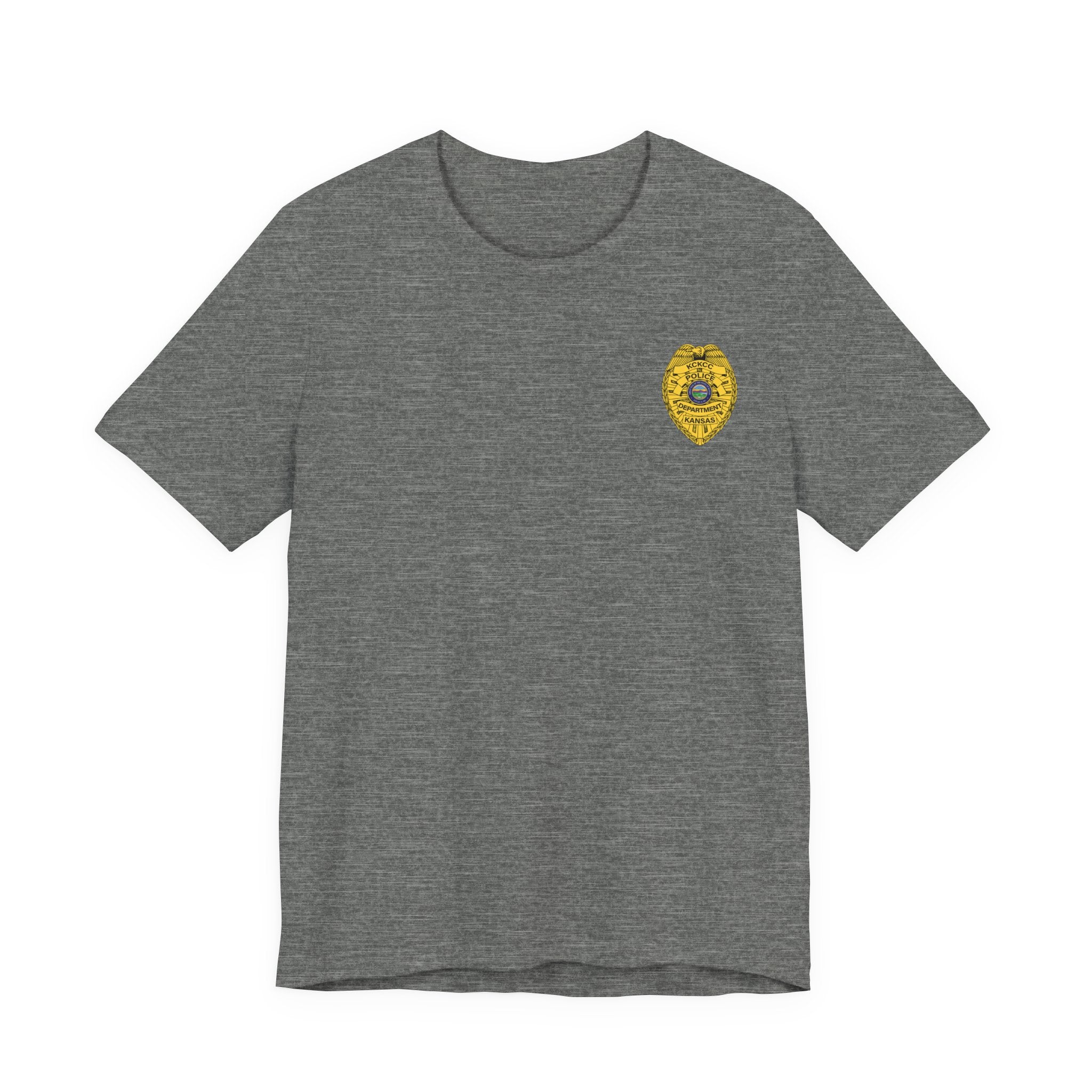 KCKCC Police Department Shirt - Unisex Jersey Short Sleeve Tee