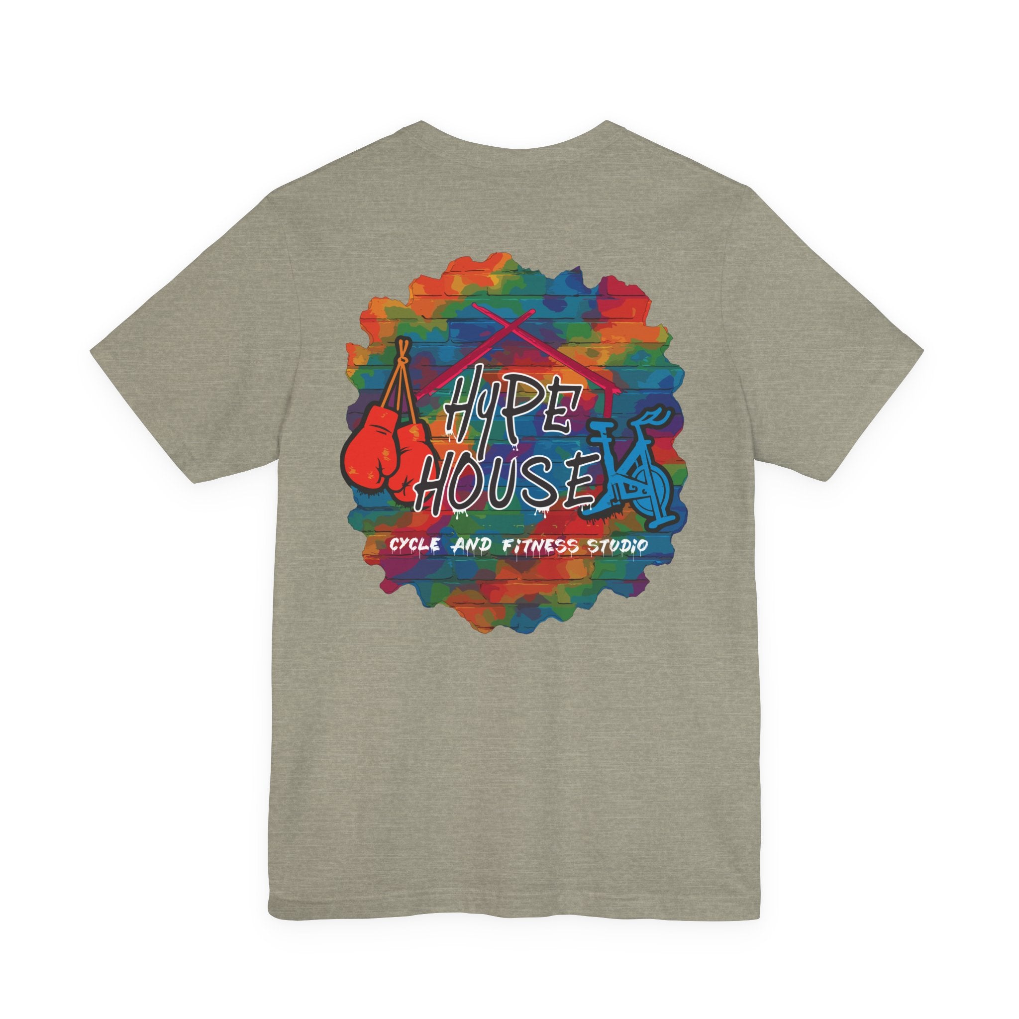 HH Cycle Color Logo light colors - Unisex Jersey Short Sleeve Tee