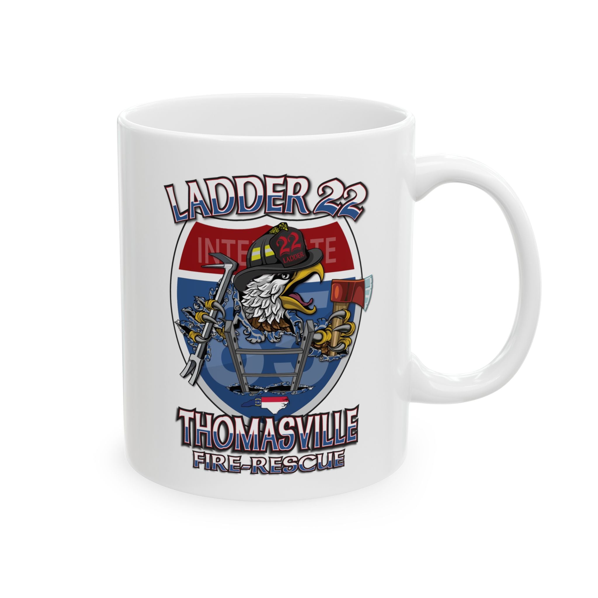 Thomasville NC Fire (version 2) - Mug, (11oz, 15oz)