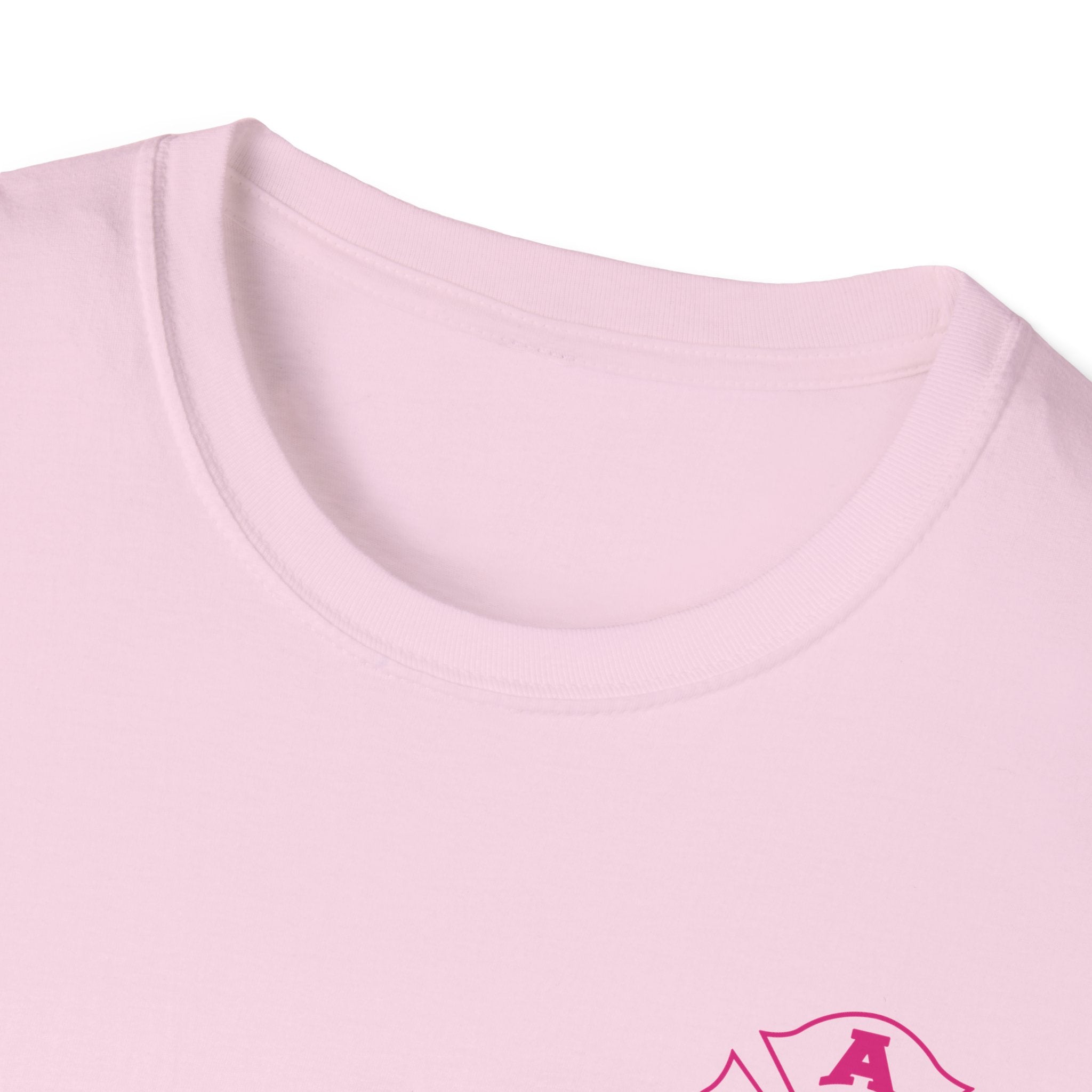 Clarke County Fire Breast Cancer (Portion of Proceeds go to Local 5304) - Gildan Soft Cotton Softstyle T-Shirt