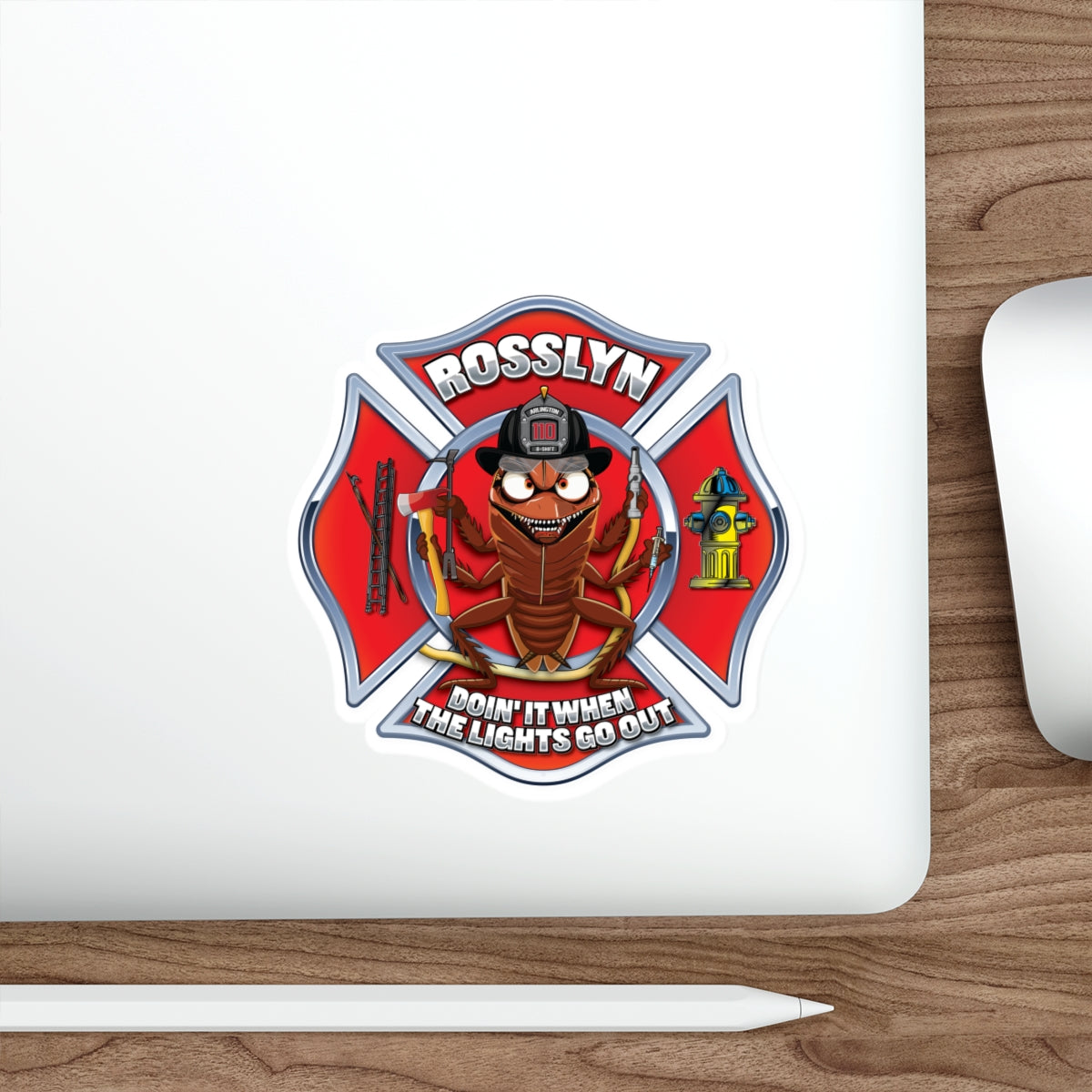 Die-Cut Stickers - Arlington Station 10 B-Shift Maltese