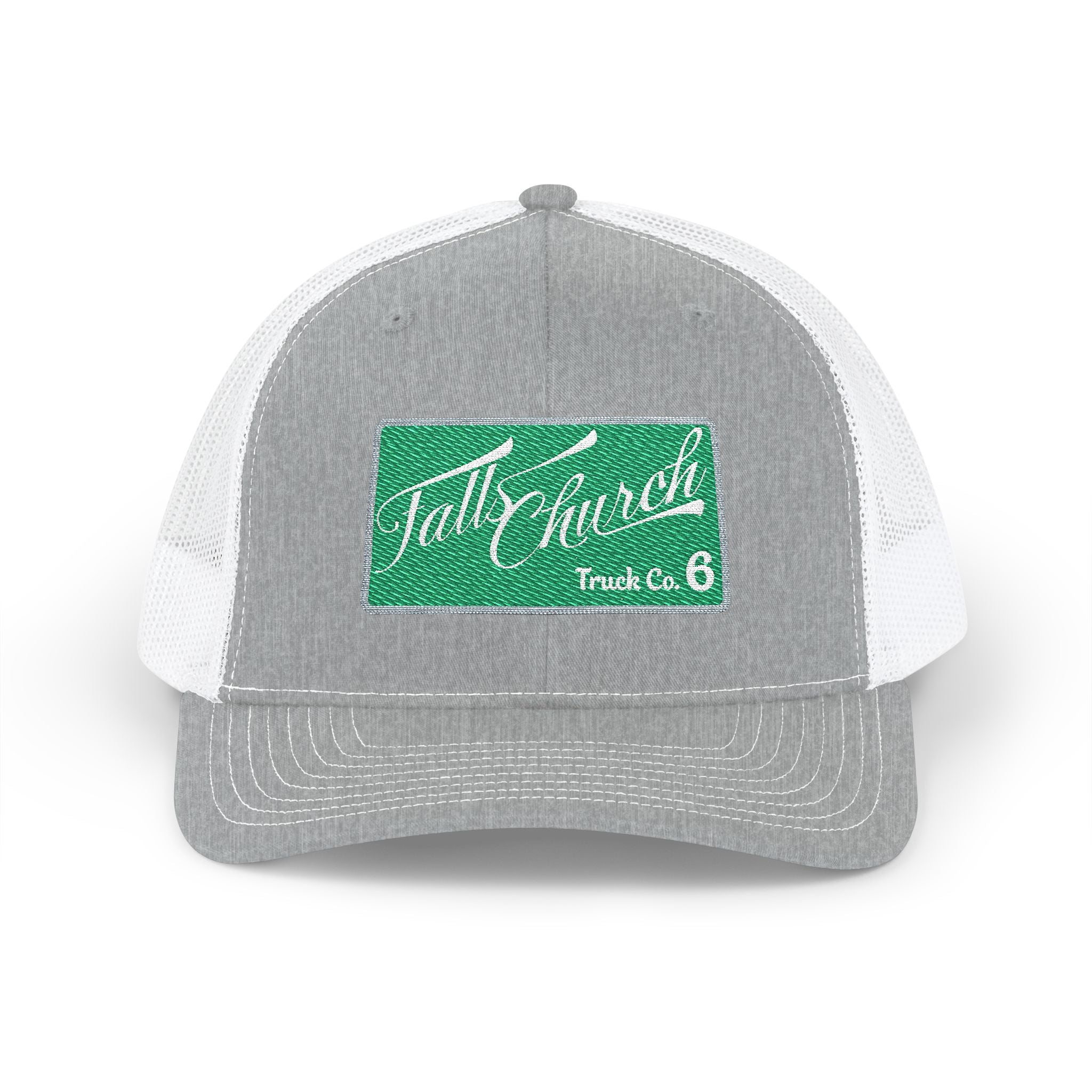 Falls Church sample - Snapback Trucker Cap (Embroidery) Richardson 112 Style Hat