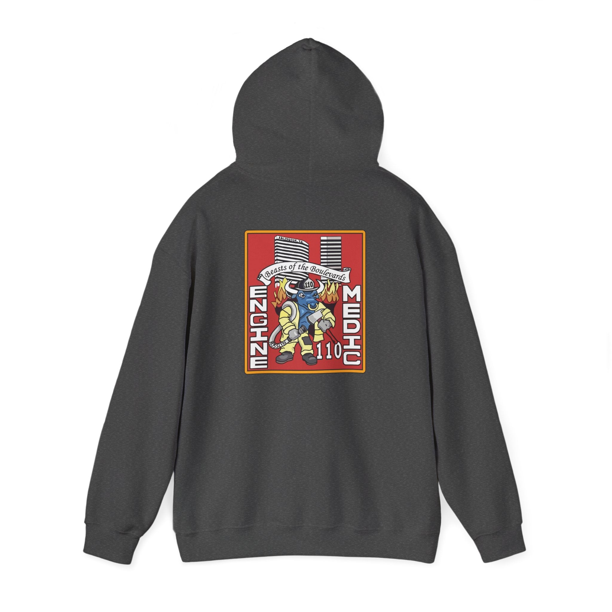 Arlington Station 10 Beast of Blvd - Gildan Heavy Blend™ Hooded Sweatshirt
