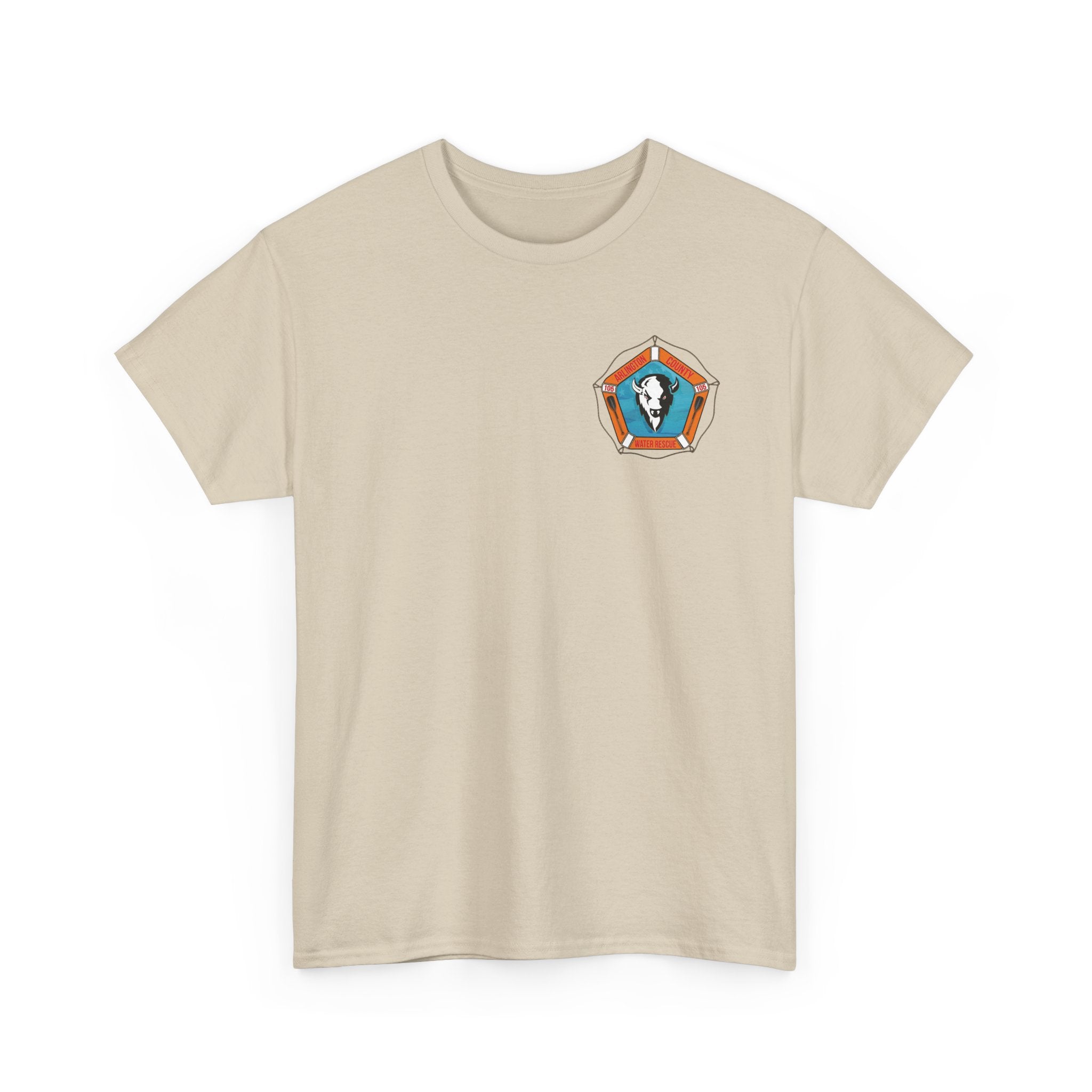Heavy Cotton Unisex Tee - Station 5 Water Rescue