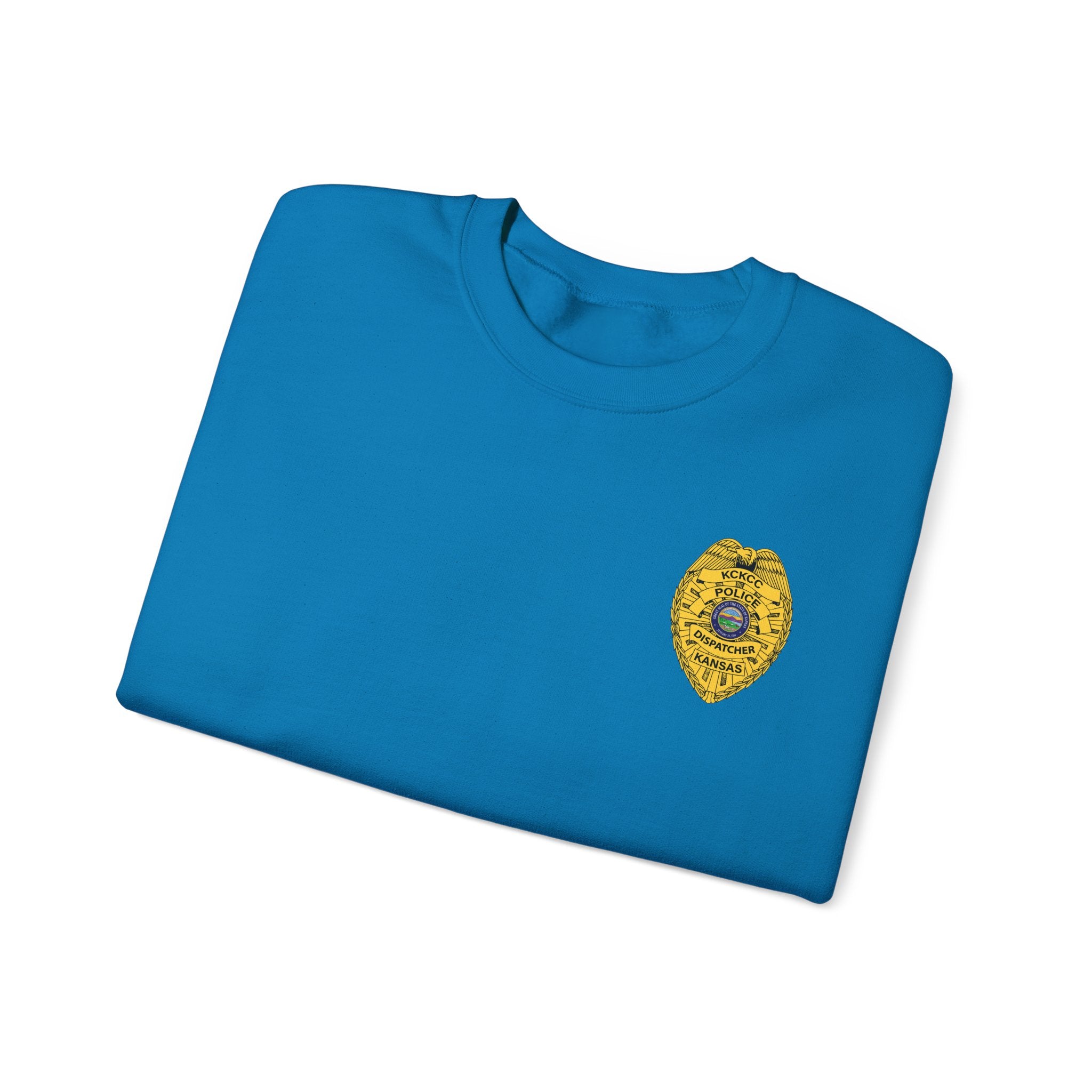 Kansas City College Police Dispatcher - Unisex Heavy Blend™ Crewneck Sweatshirt