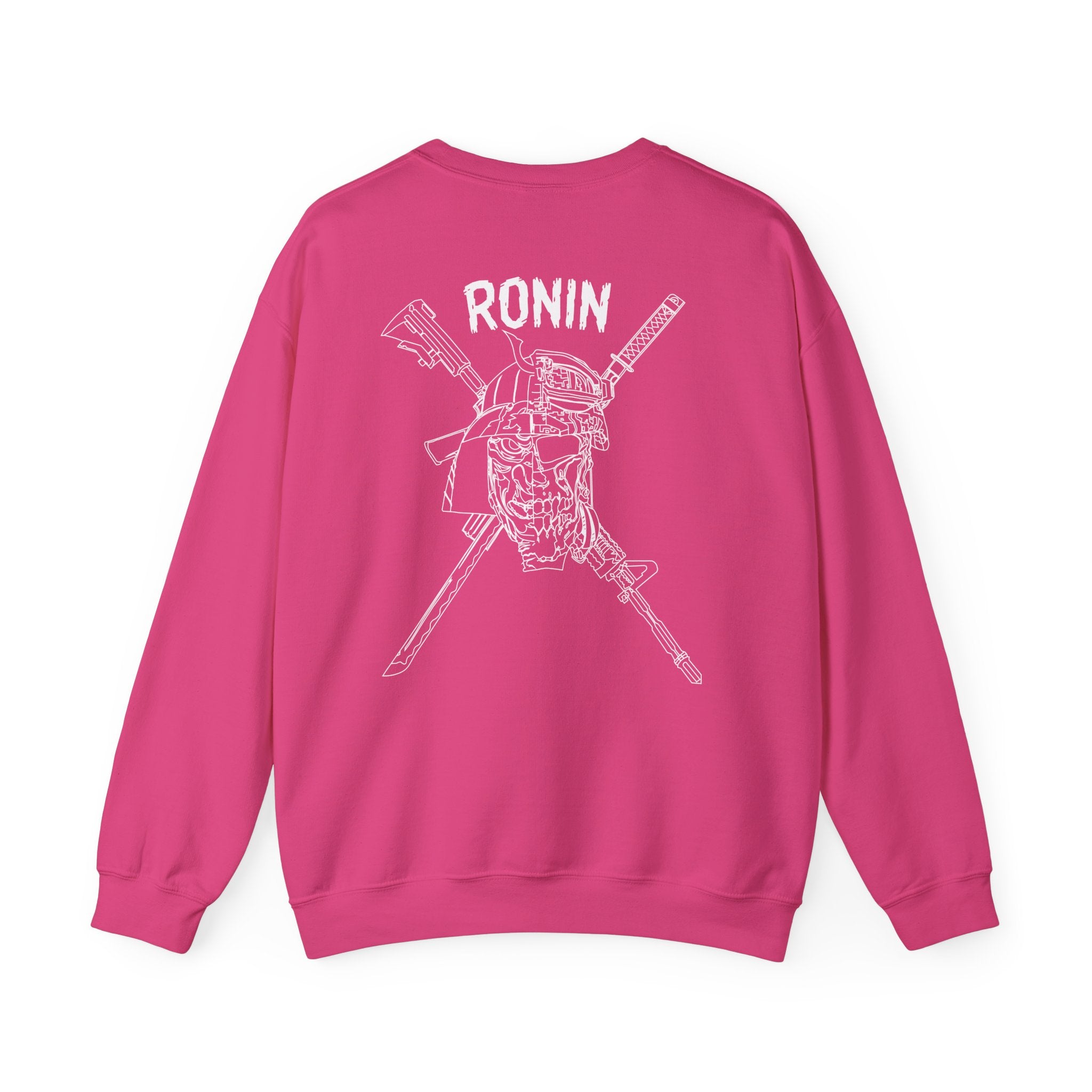 Charlie 2 Ronin (white Logo) - Gildan Unisex Heavy Blend™ Crewneck Sweatshirt