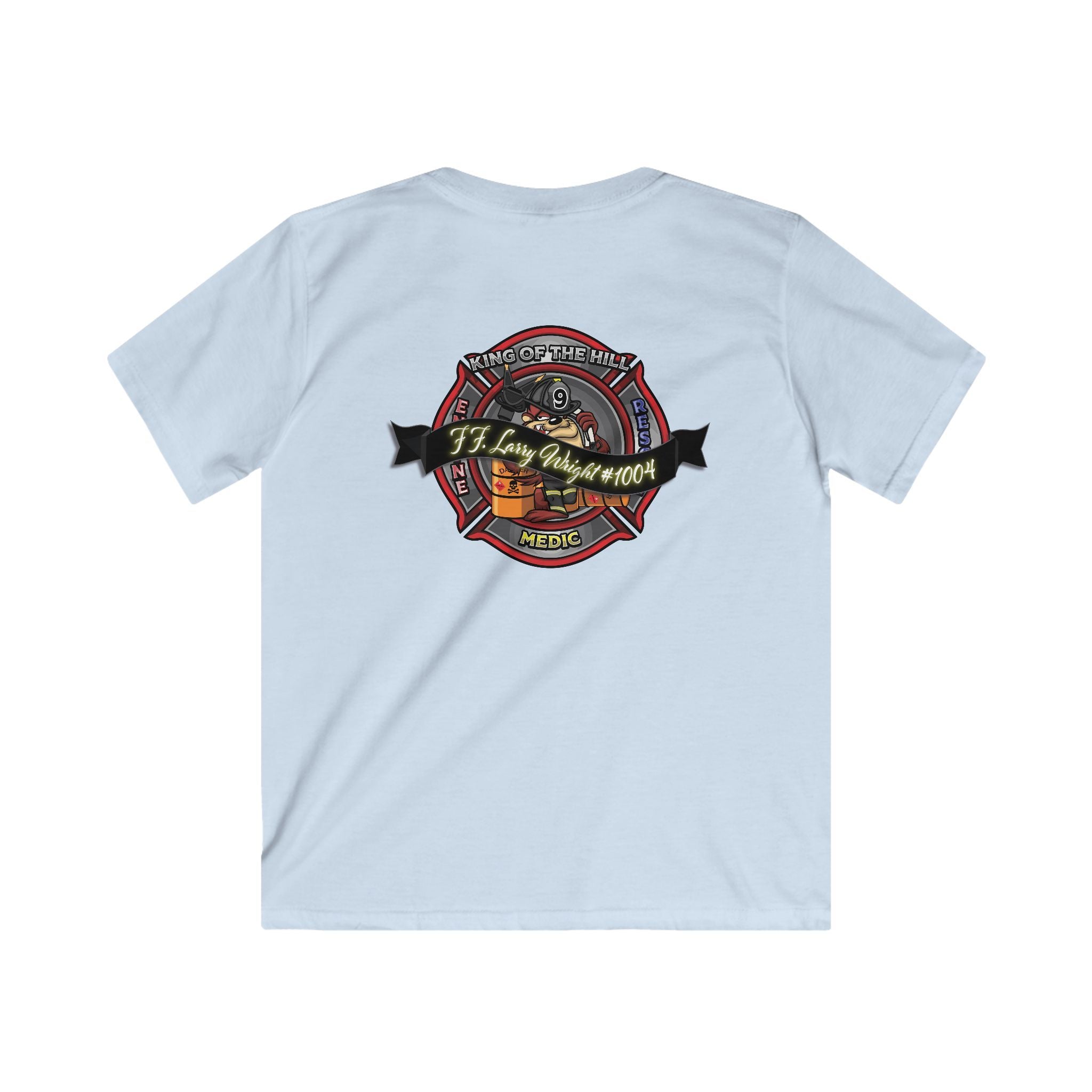 Kids Youth - Larry Wright Memorial Shirt - Kids Youth Gildan Softstyle Tee