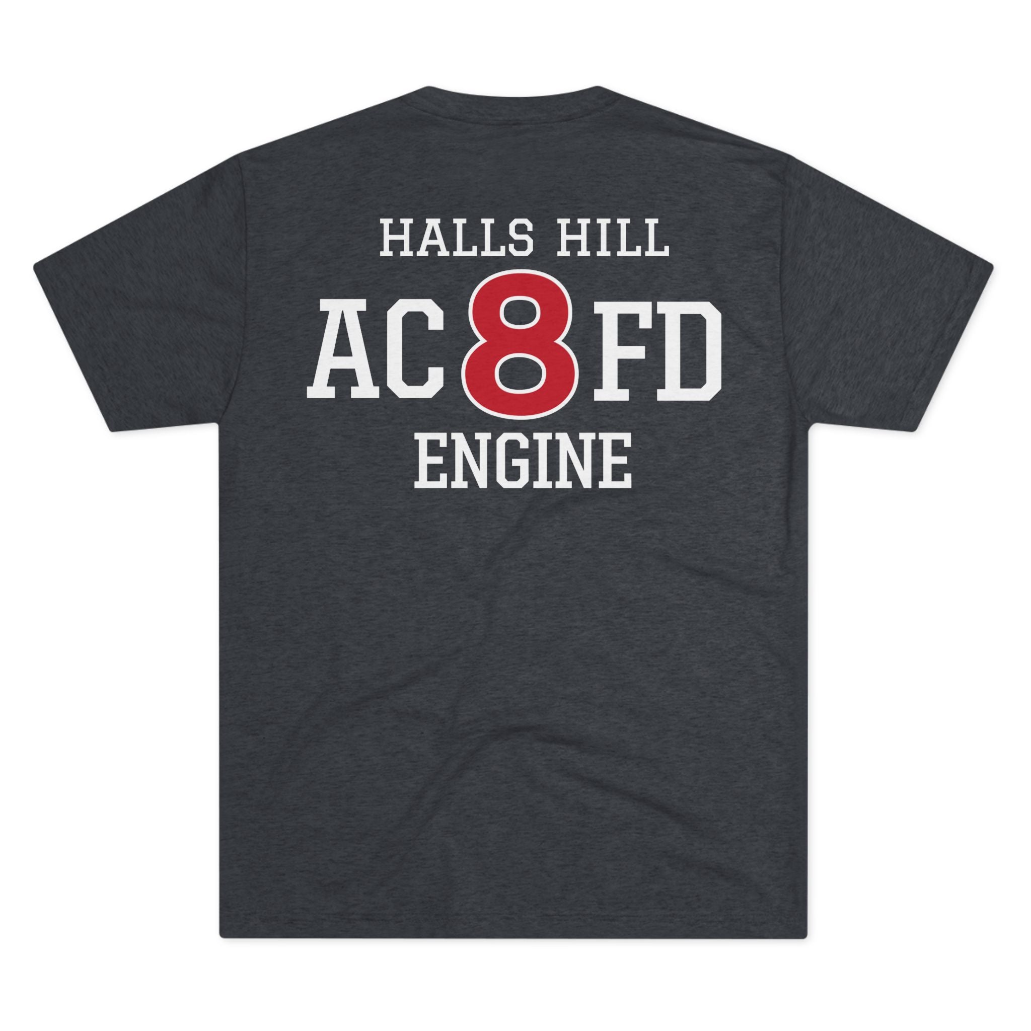 Engine 8 Halls Hill - NextLevel Tri-Blend Crew Tee